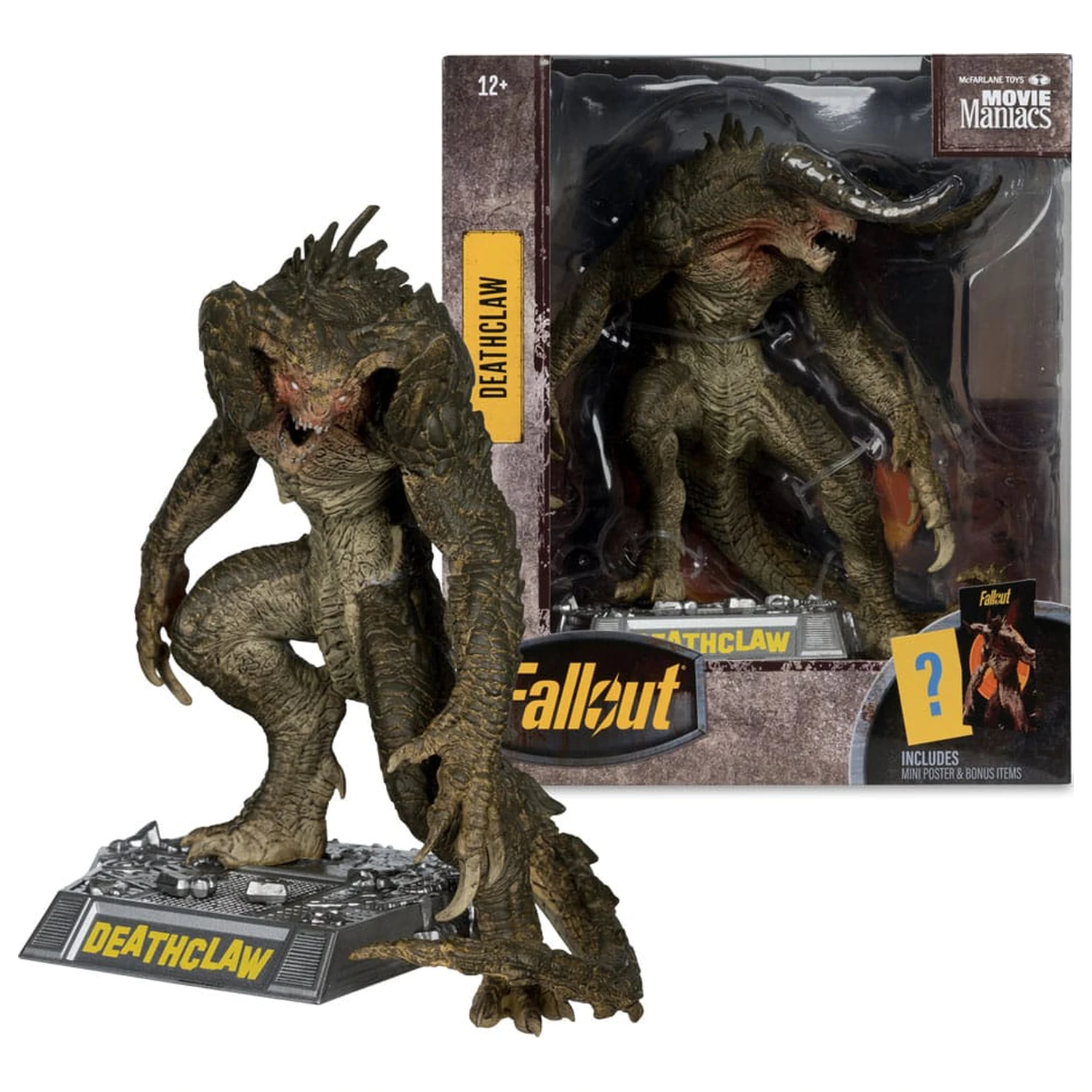 Fallout Movie Maniacs Akční figurka Deathclaw (Season 2) 19 cm fotografii produktu