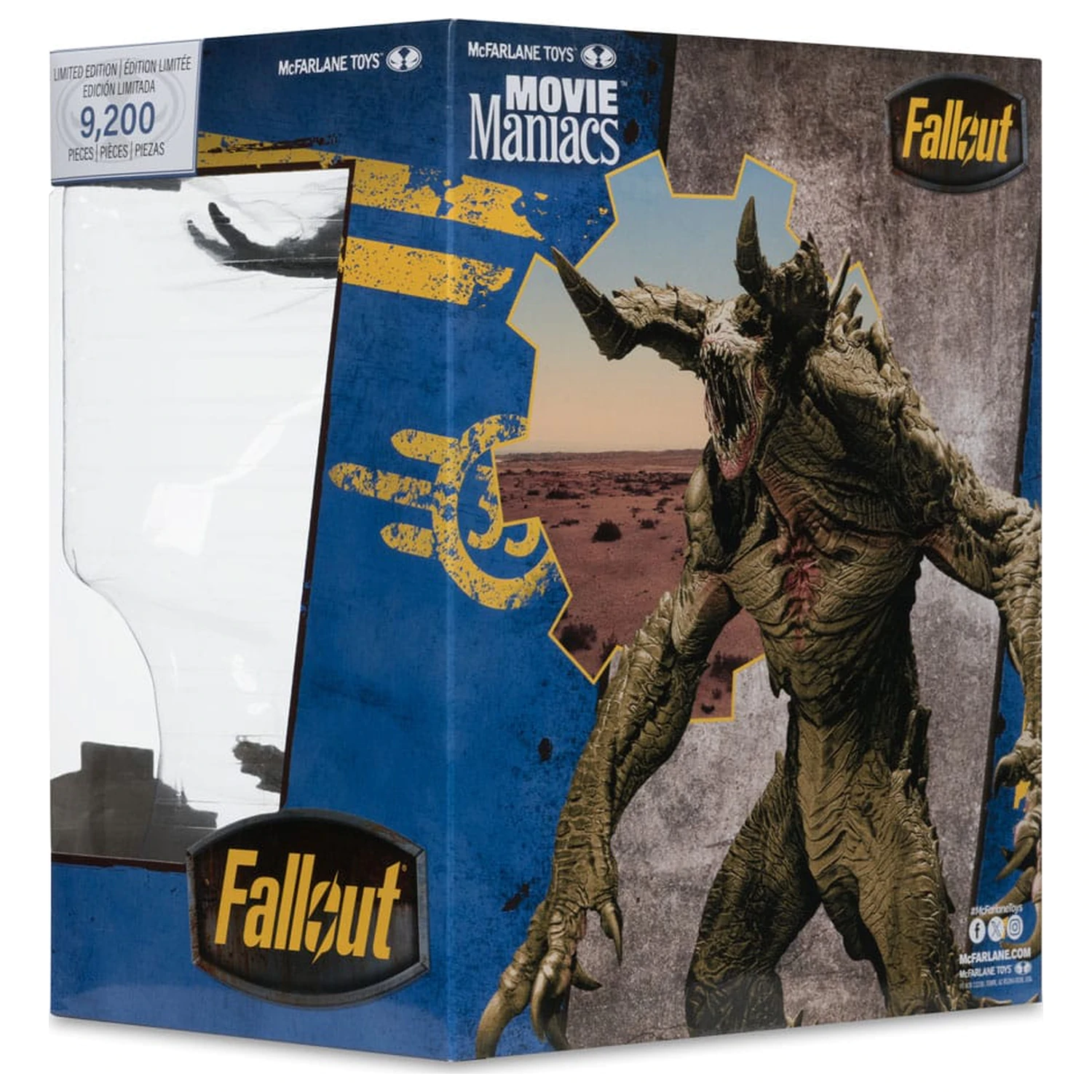 Fallout Movie Maniacs Akční figurka Deathclaw (Season 2) 19 cm fotografii produktu