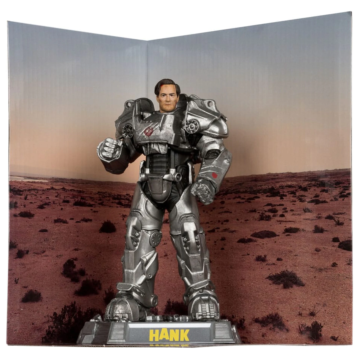 Fallout Movie Maniacs akční figurka Hank Maclean (Season 2) (Red Platinum Edition) 17 cm fotografii produktu