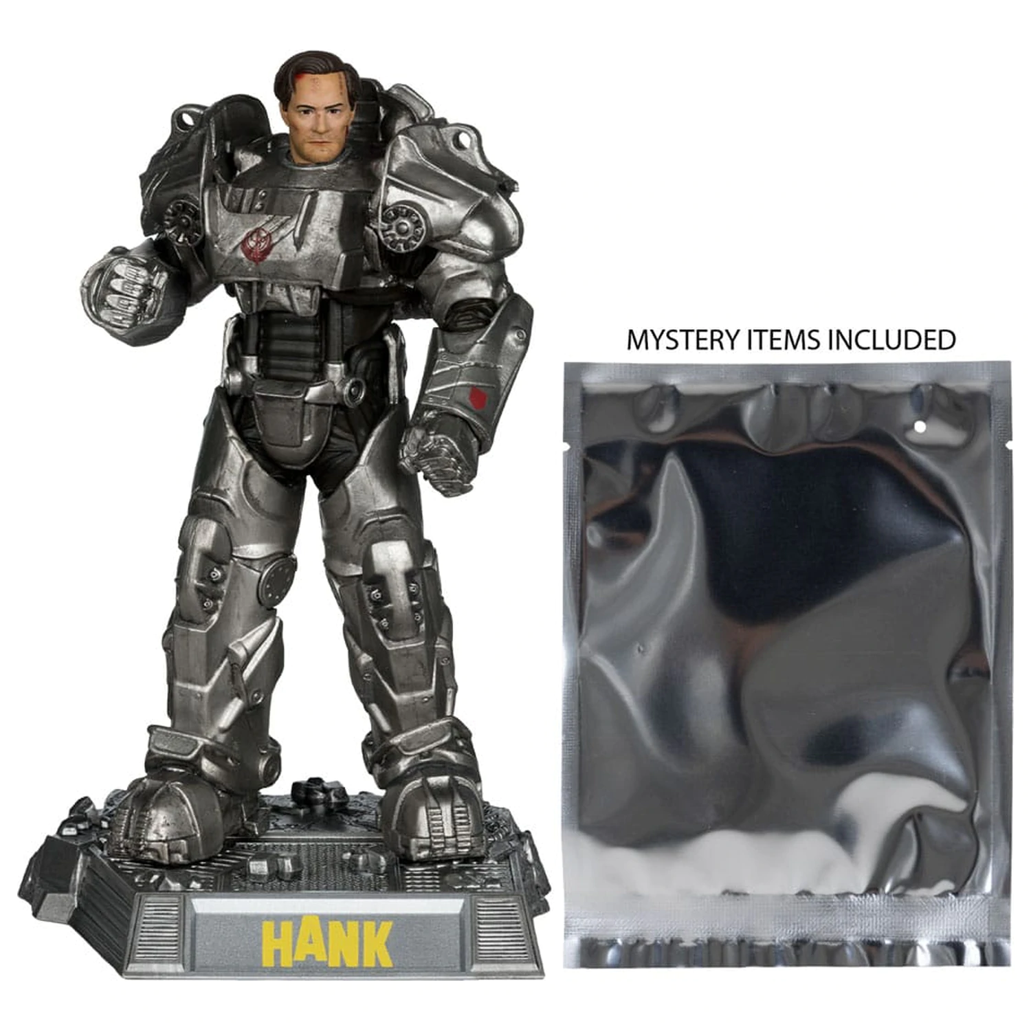 Fallout Movie Maniacs akční figurka Hank Maclean (Season 2) (Red Platinum Edition) 17 cm fotografii produktu