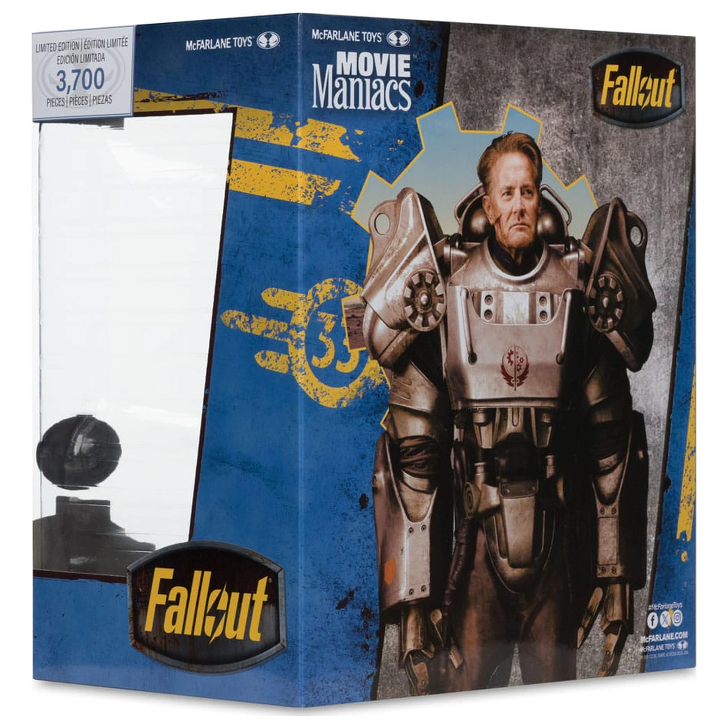 Fallout Movie Maniacs akční figurka Hank Maclean (Season 2) (Red Platinum Edition) 17 cm fotografii produktu