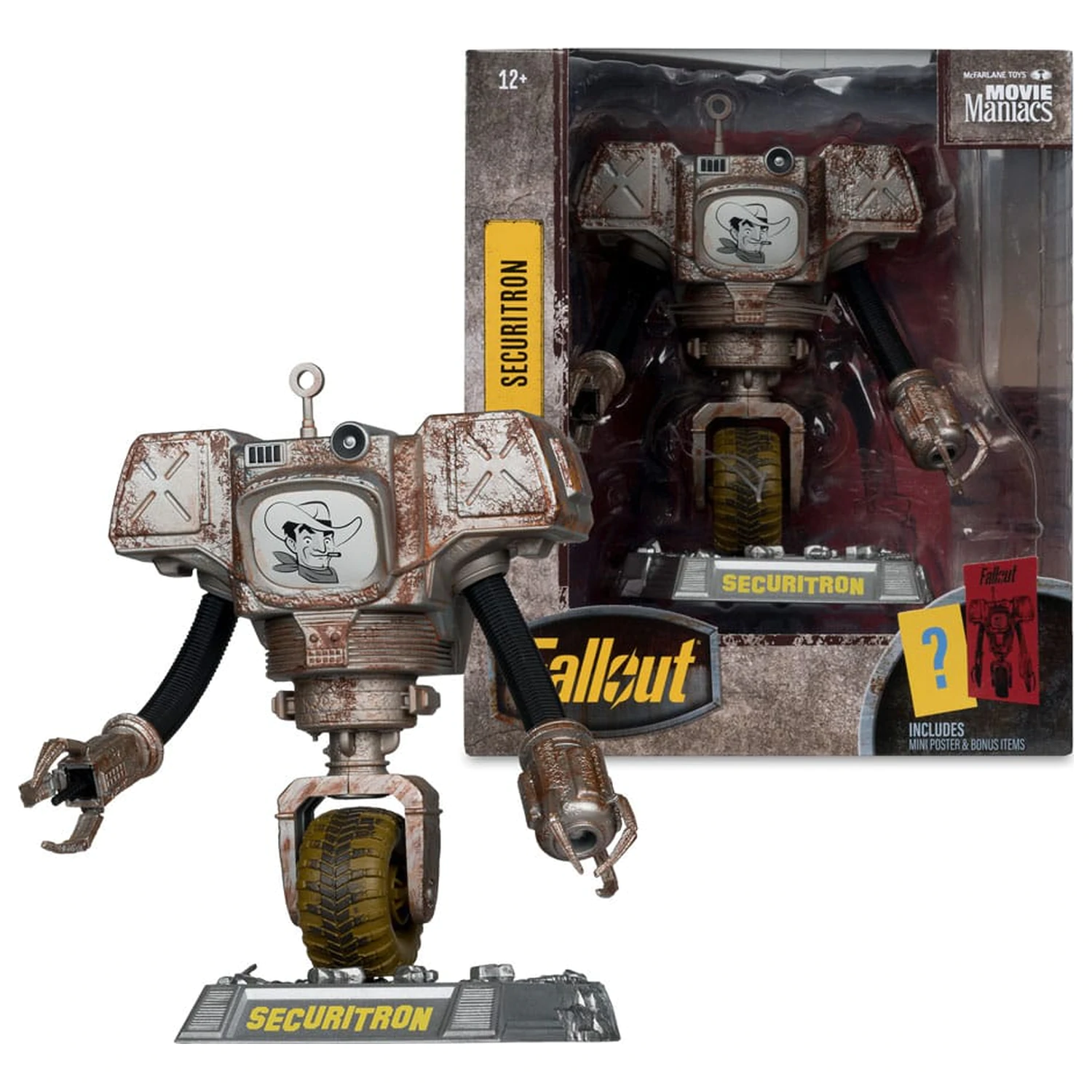 Fallout Movie Maniacs Akční figurka Securitron (Season 2) 15 cm fotografii produktu