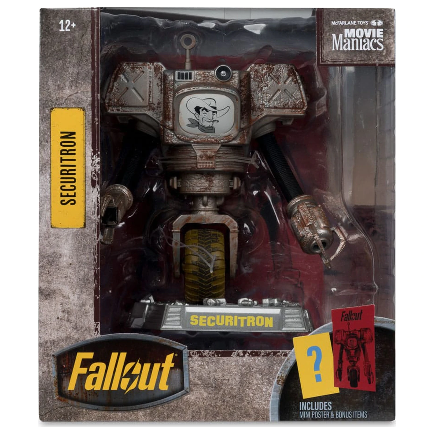 Fallout Movie Maniacs Akční figurka Securitron (Season 2) 15 cm fotografii produktu
