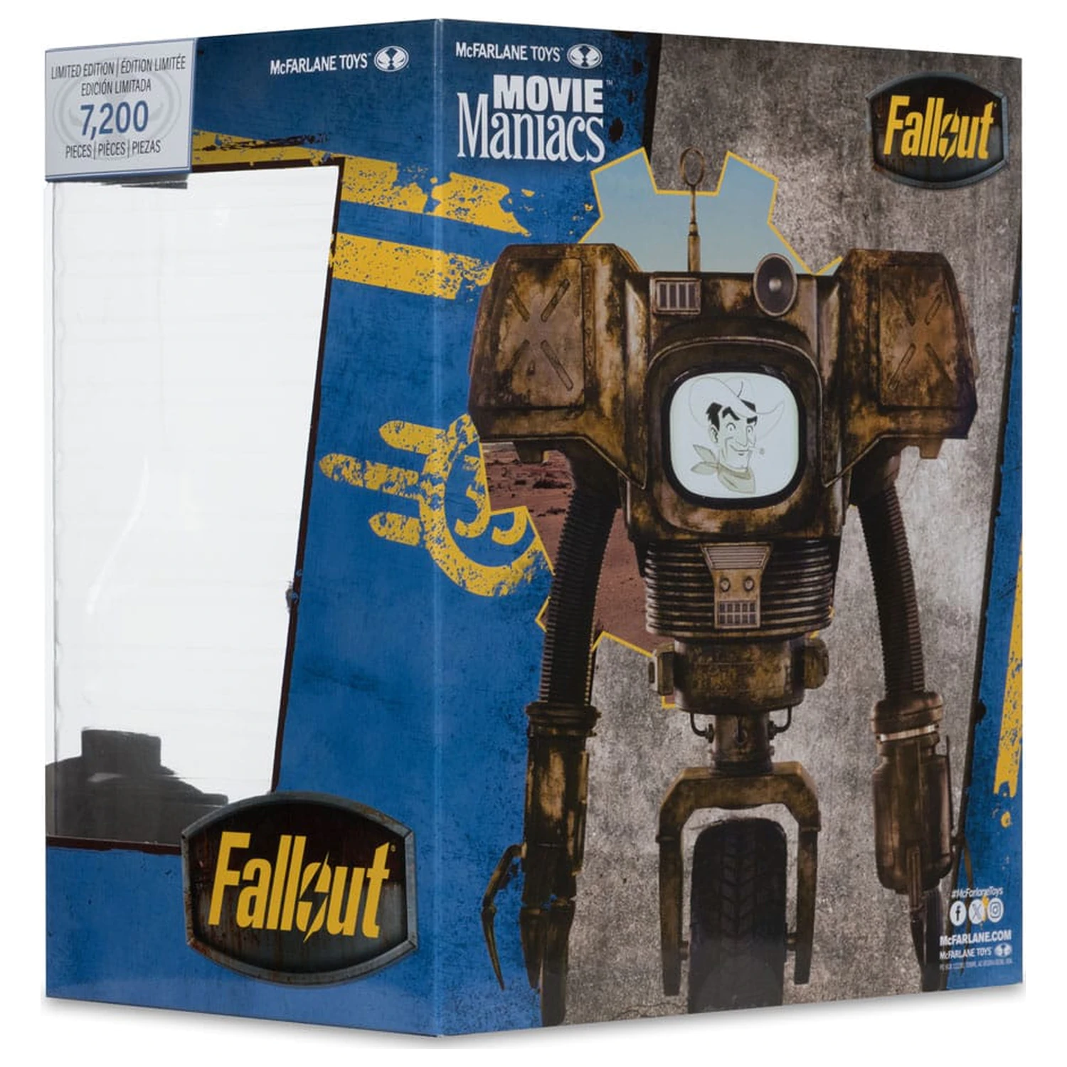 Fallout Movie Maniacs Akční figurka Securitron (Season 2) 15 cm fotografii produktu
