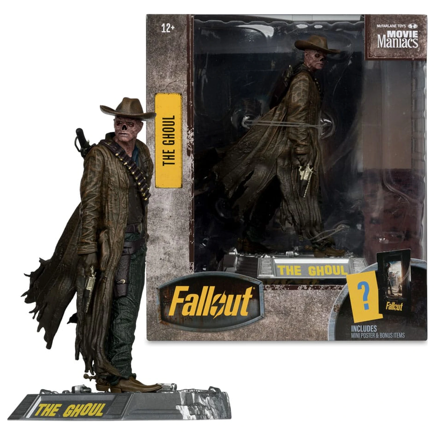 Fallout Movie Maniacs akční figurka The Ghoul (Season 2) 17 cm fotografii produktu