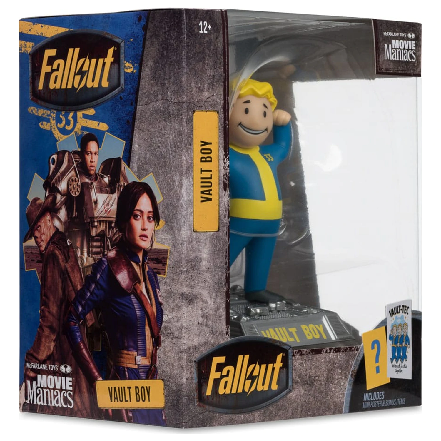 Fallout Movie Maniacs akční figurka Vault Boy Version 1 14 cm fotografii produktu