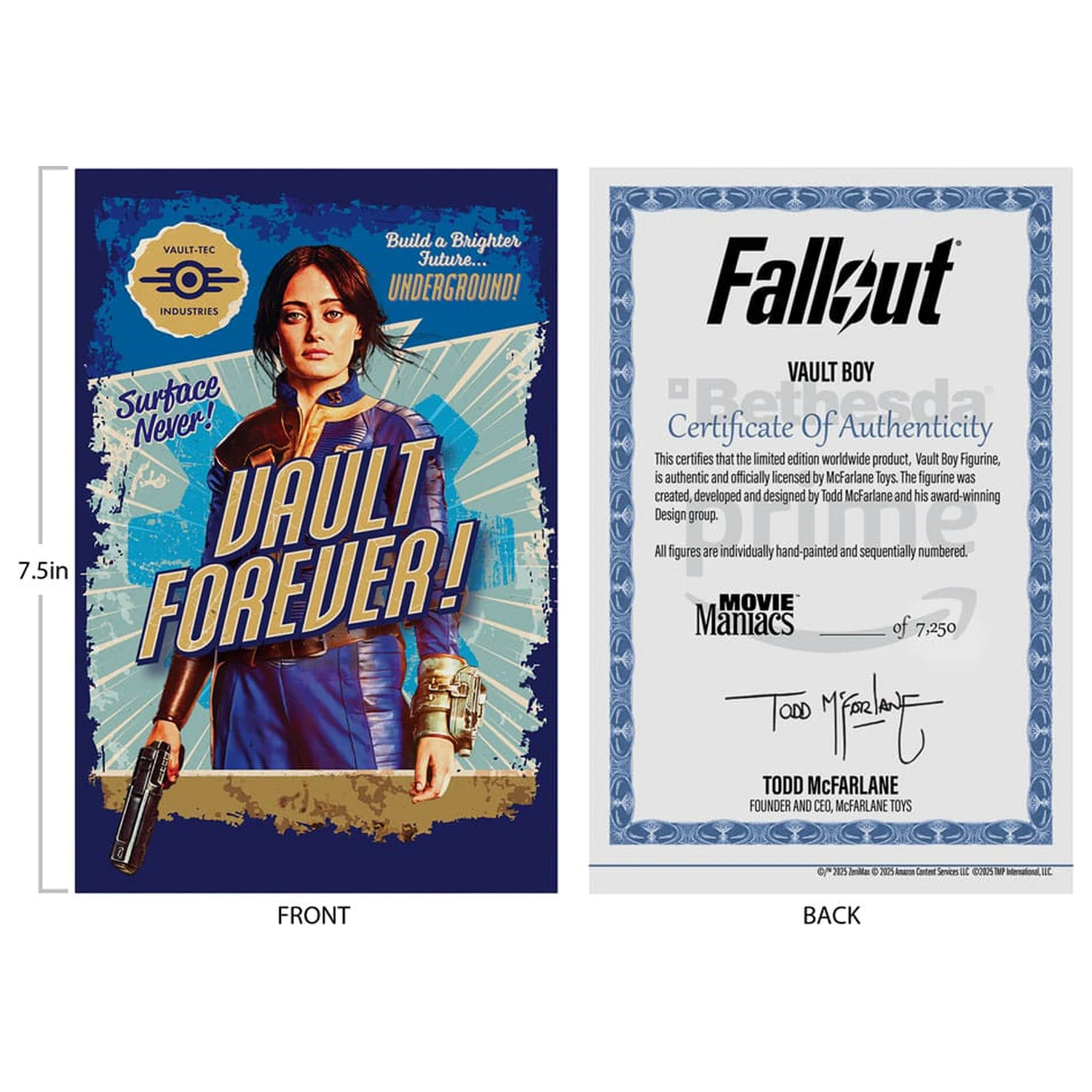 Fallout Movie Maniacs Akční figurka Vault Boy Verze 2 14 cm fotografii produktu