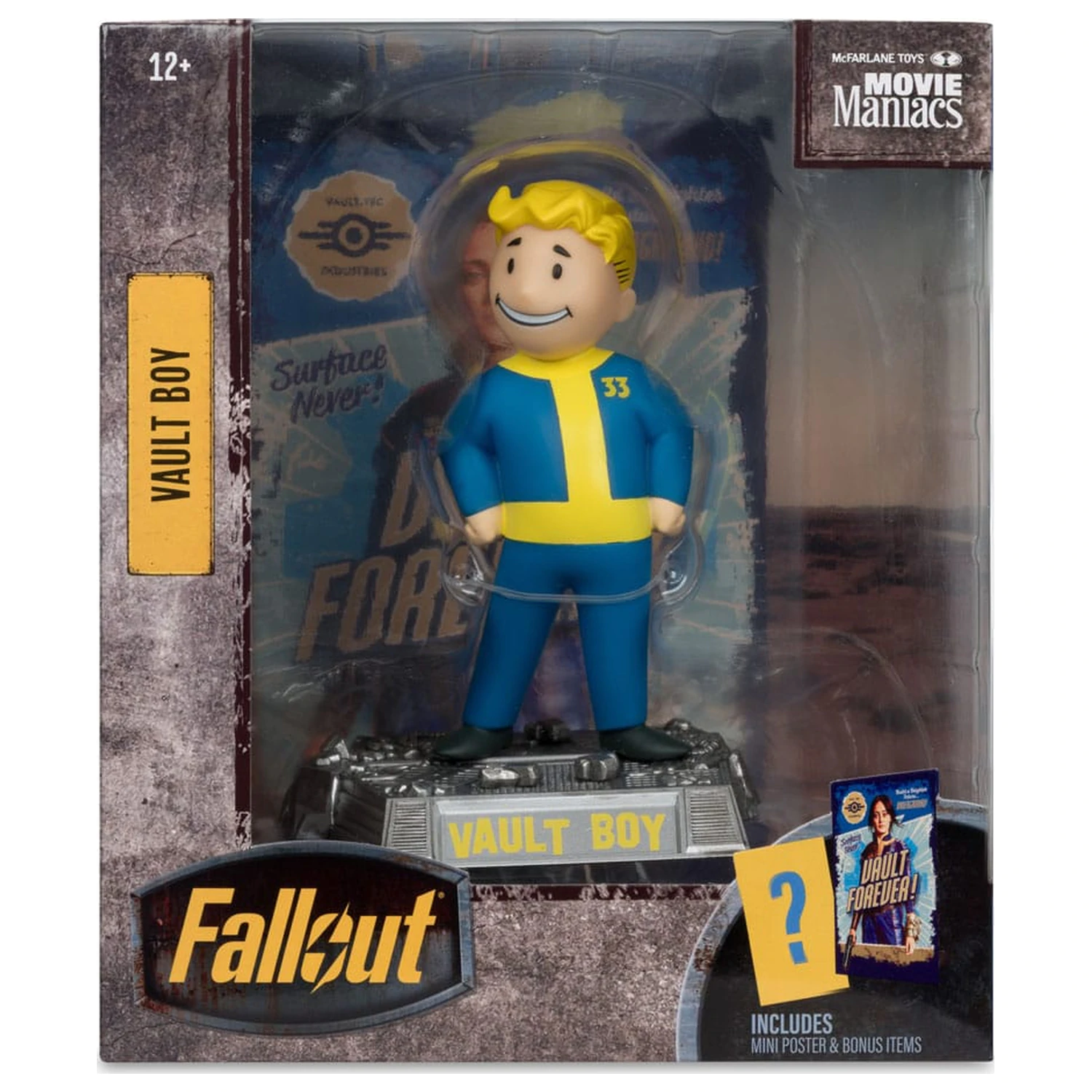 Fallout Movie Maniacs Akční figurka Vault Boy Verze 2 14 cm fotografii produktu