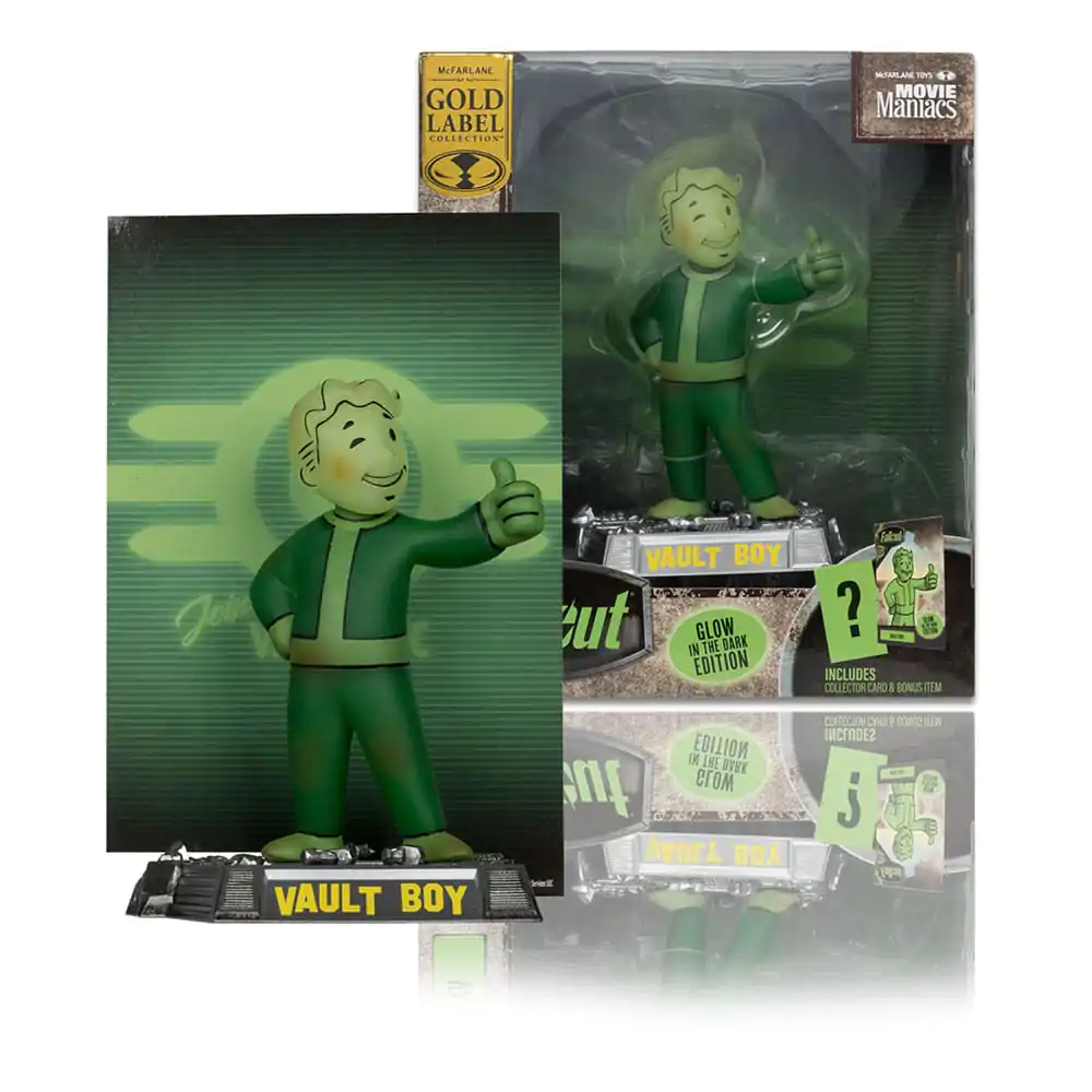 Fallout Movie Maniacs PVC Socha Vault Boy 13 cm fotografii produktu