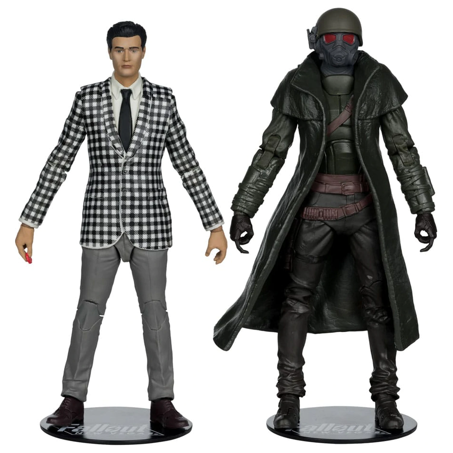 Fallout: New Vegas Socha 2-Balení Riot Ranger Armor & Benny Survivor 18 cm fotografii produktu