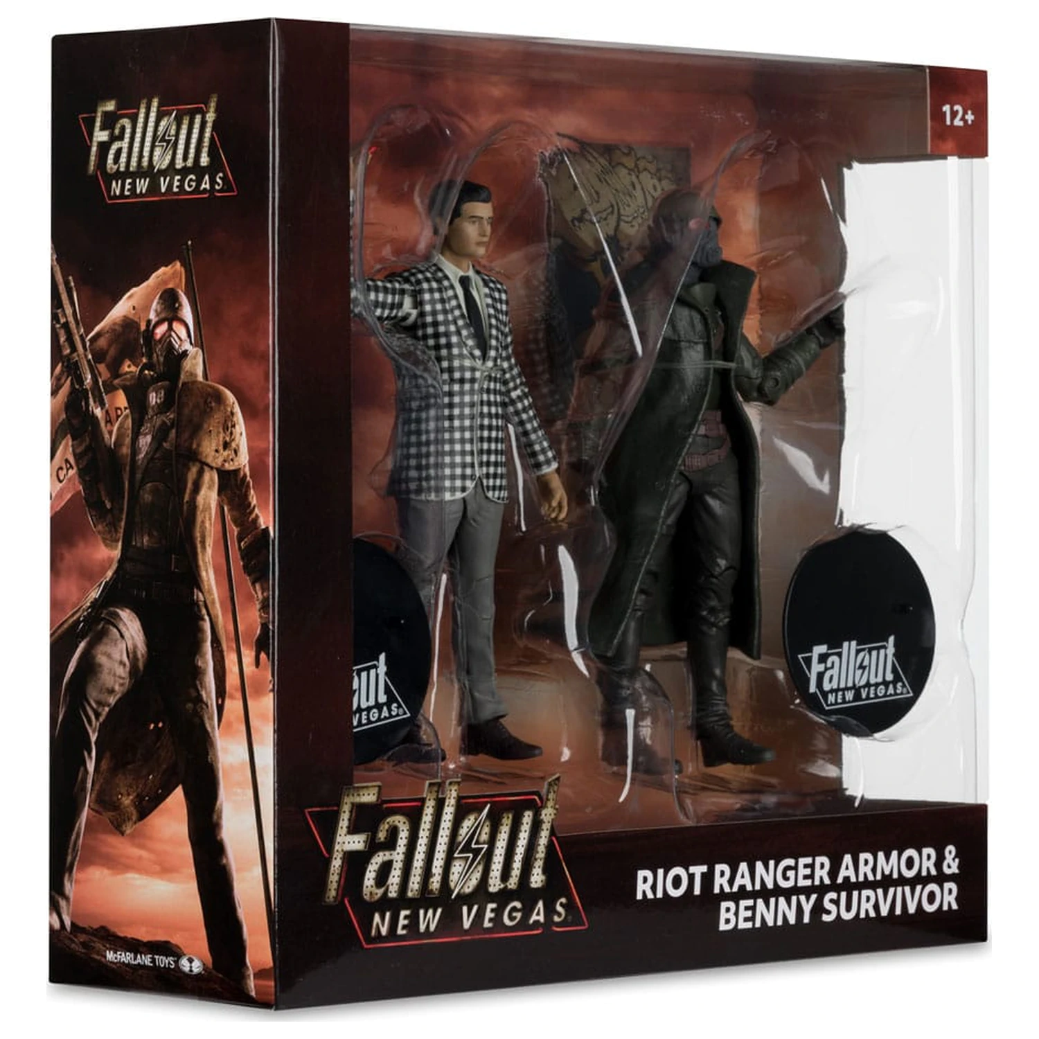 Fallout: New Vegas Socha 2-Balení Riot Ranger Armor & Benny Survivor 18 cm fotografii produktu