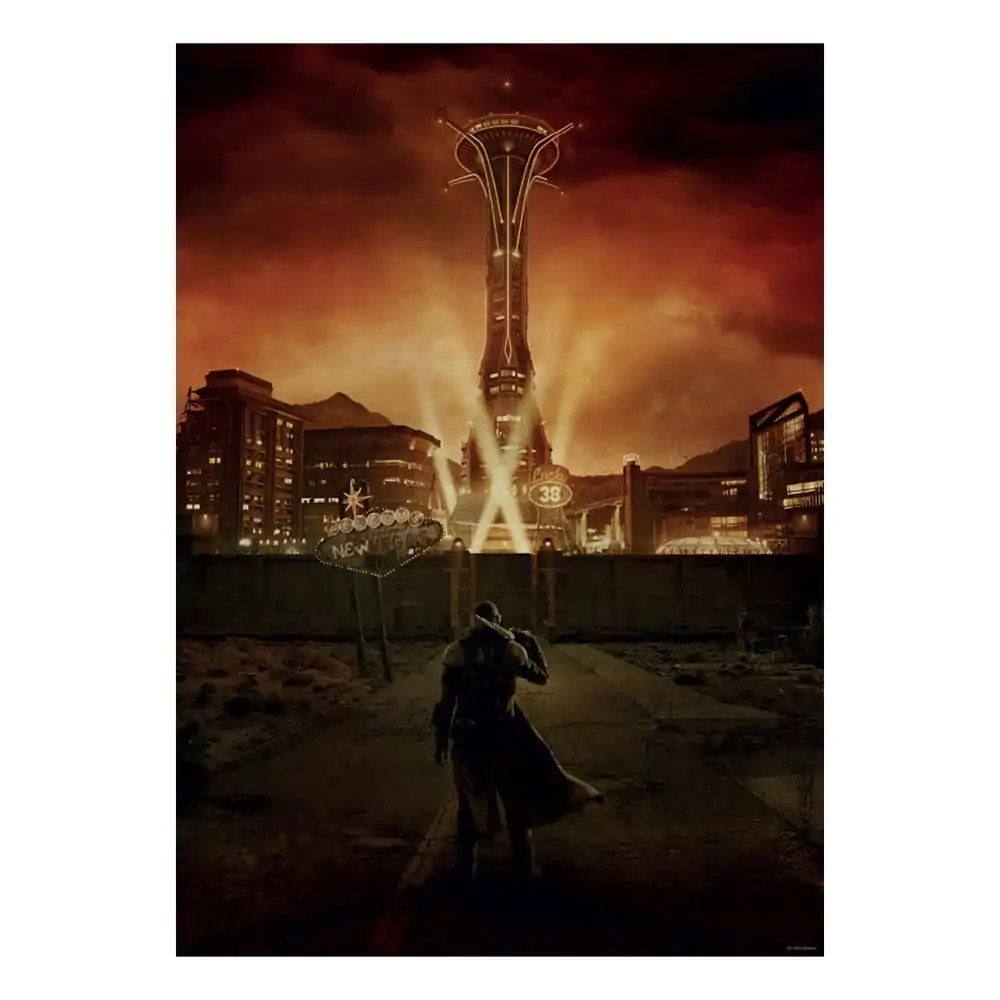 Fallout: New Vegas Art tisk limitovaná edice 42 x 30 cm fotografii produktu