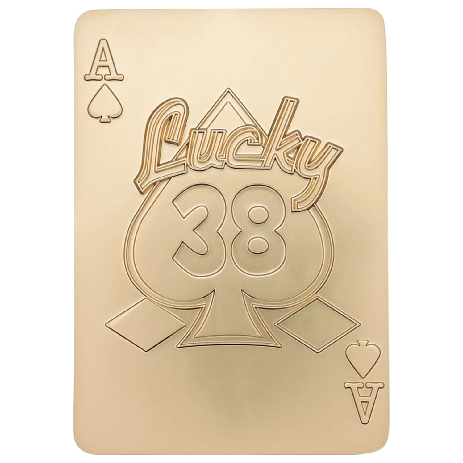 Fallout: New Vegas replika Lucky 38 imitace zlaté kasino sady limitované edice fotografii produktu