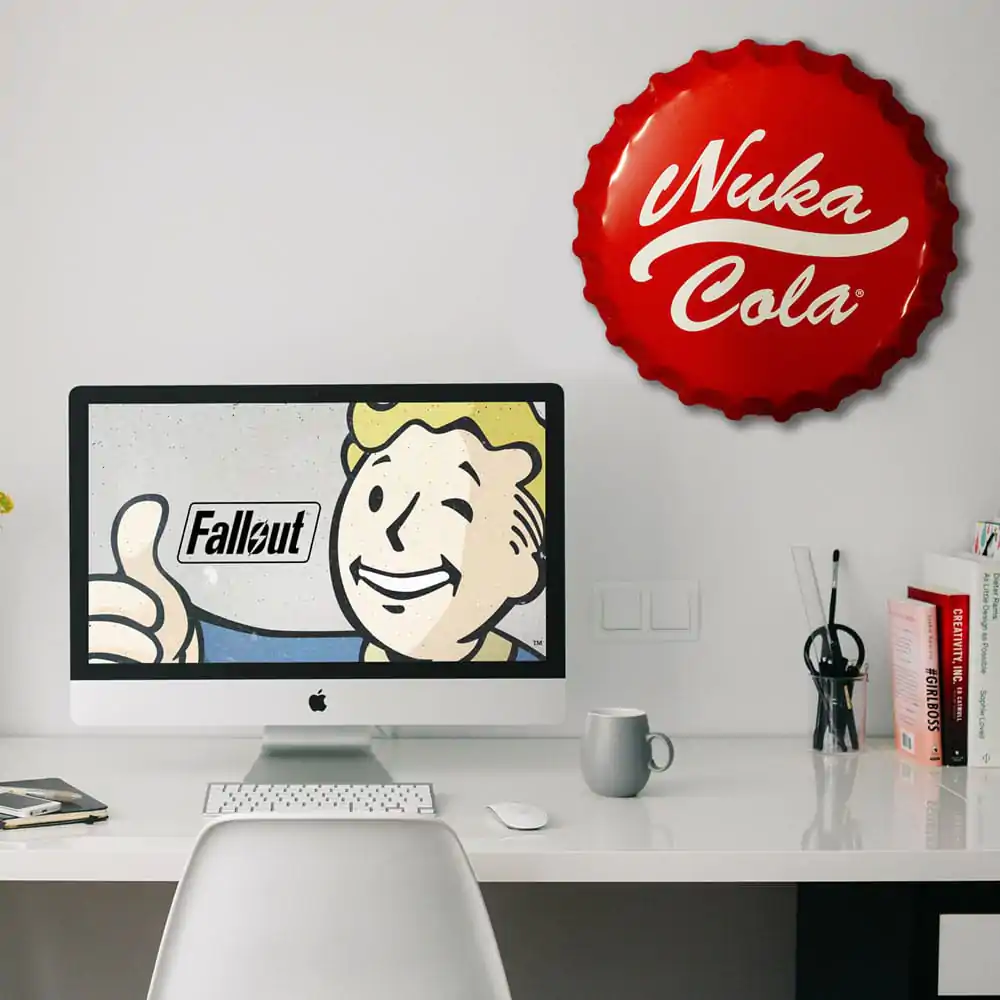 Plechová cedule Fallout Nuka-Cola Víčko od lahve fotografii produktu