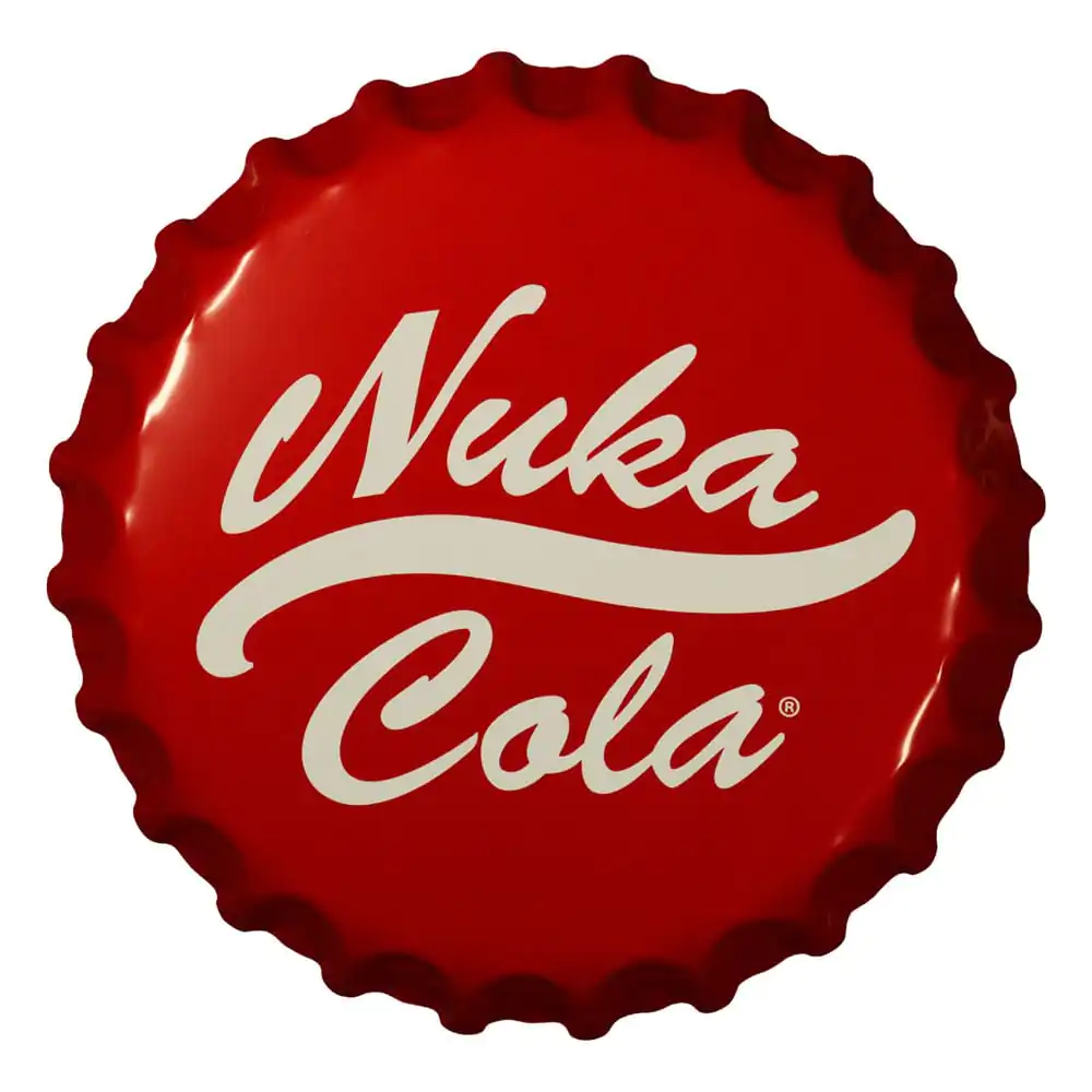 Plechová cedule Fallout Nuka-Cola Víčko od lahve fotografii produktu