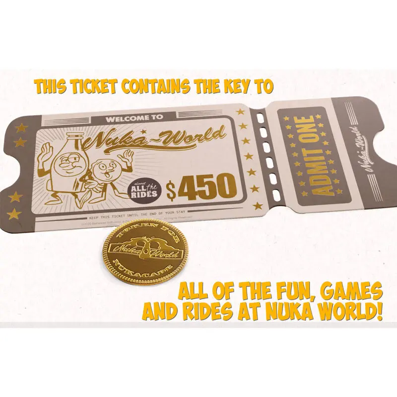 Fallout Nuka World anglická uvítací sada fotografii produktu