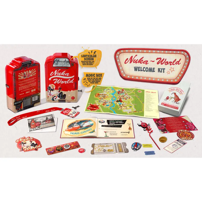 Fallout Nuka World anglická uvítací sada fotografii produktu