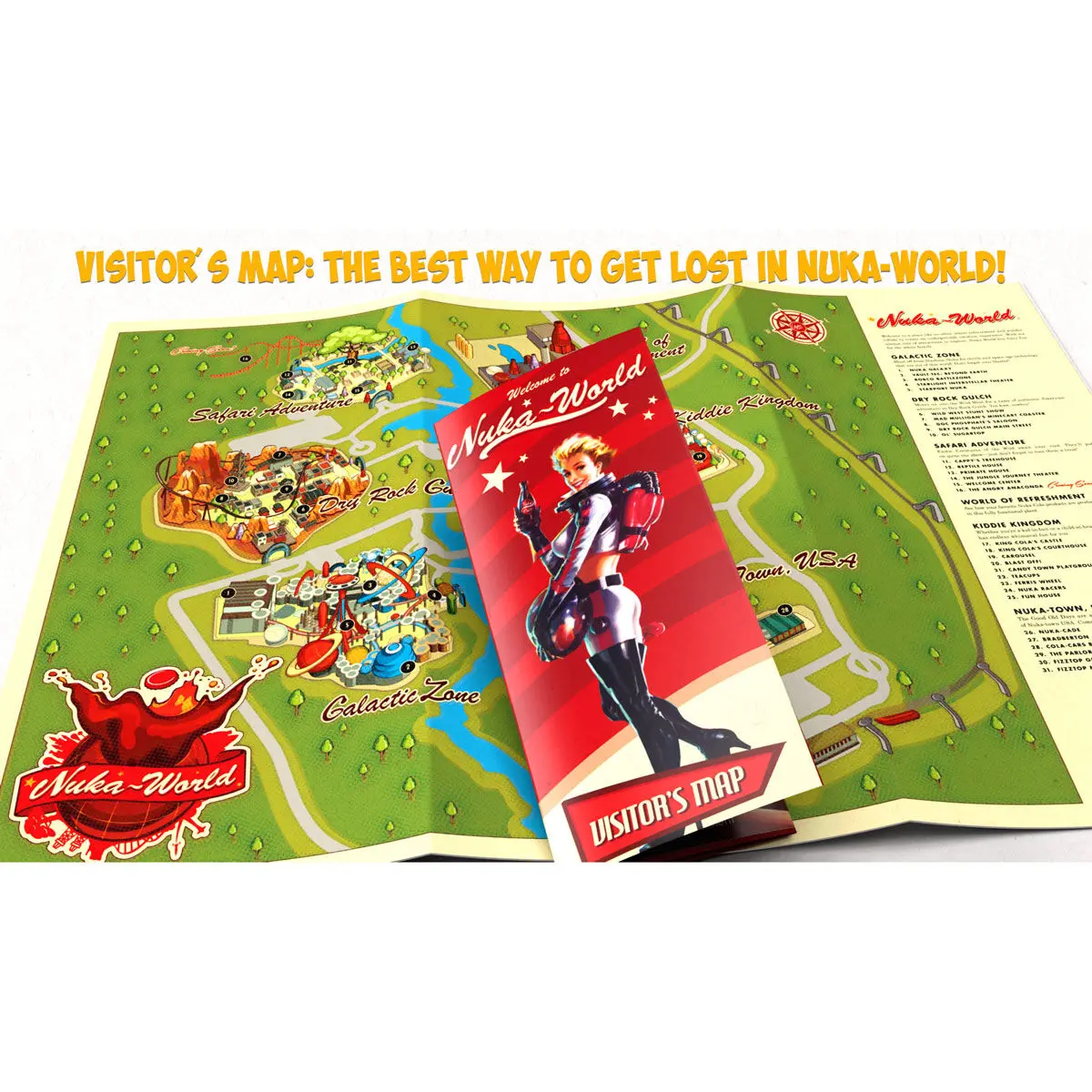 Fallout Nuka World anglická uvítací sada fotografii produktu