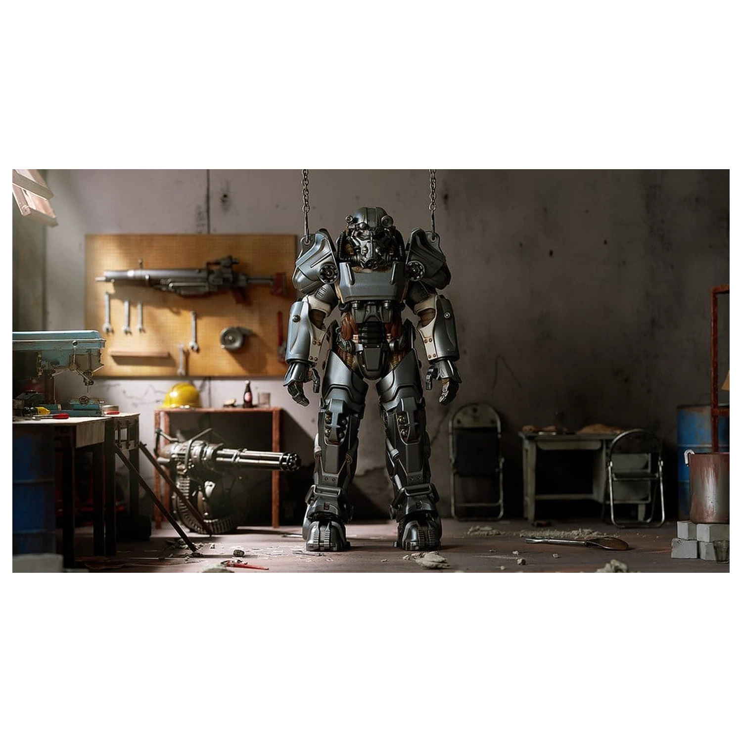 Fallout Plamatea Plastikový Model Kit T-60 Power Armor 20 cm fotografii produktu