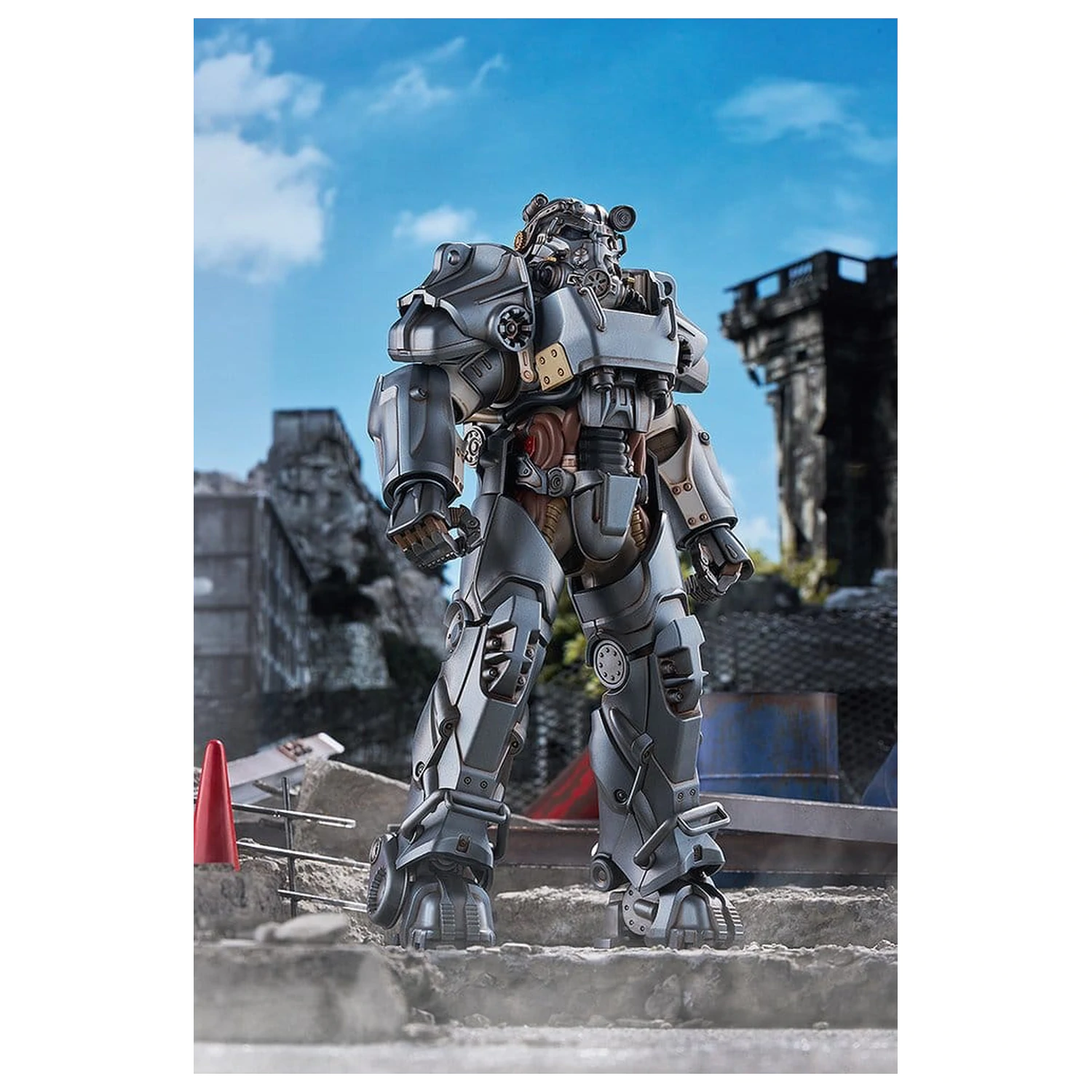 Fallout Plamatea Plastikový Model Kit T-60 Power Armor 20 cm fotografii produktu