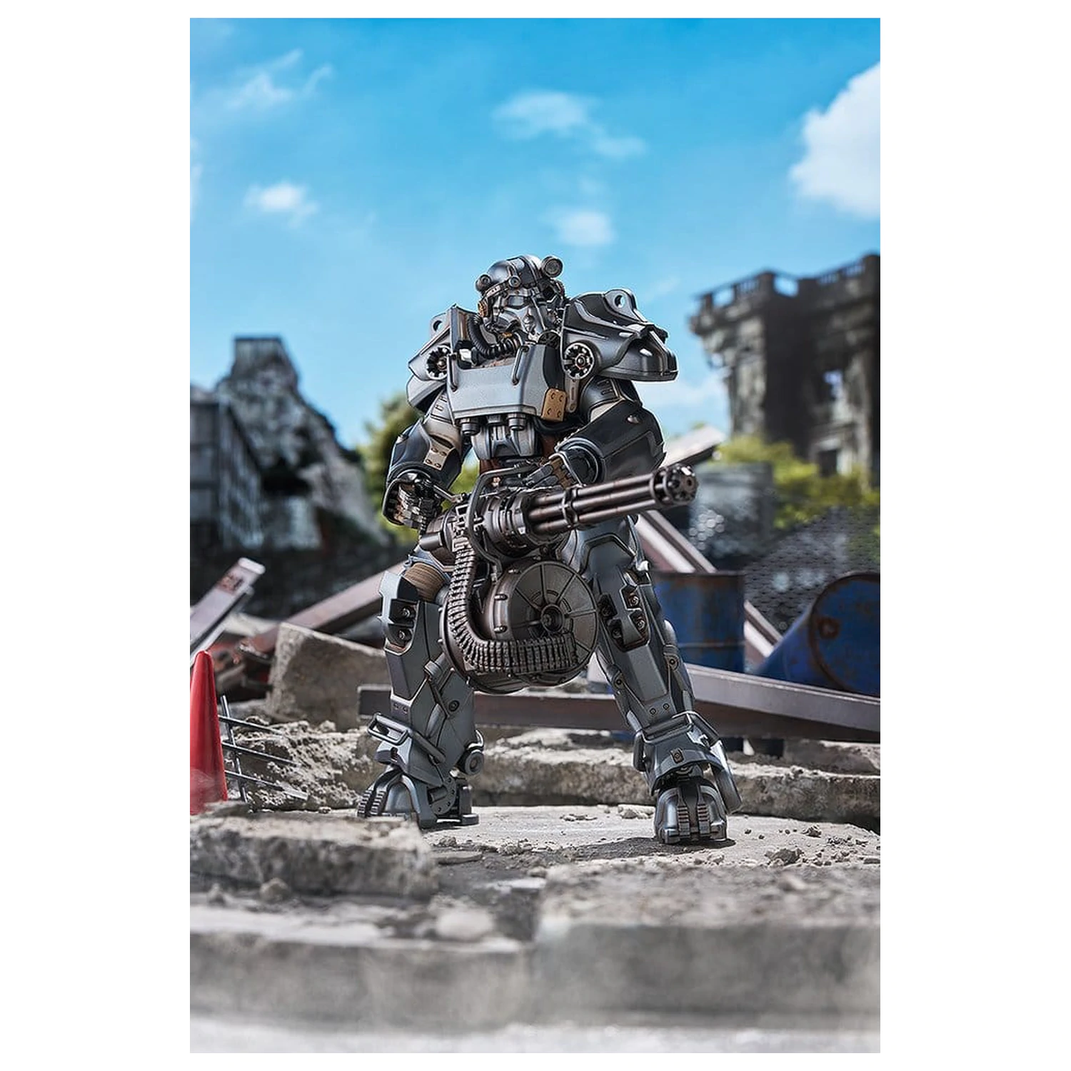 Fallout Plamatea Plastikový Model Kit T-60 Power Armor 20 cm fotografii produktu