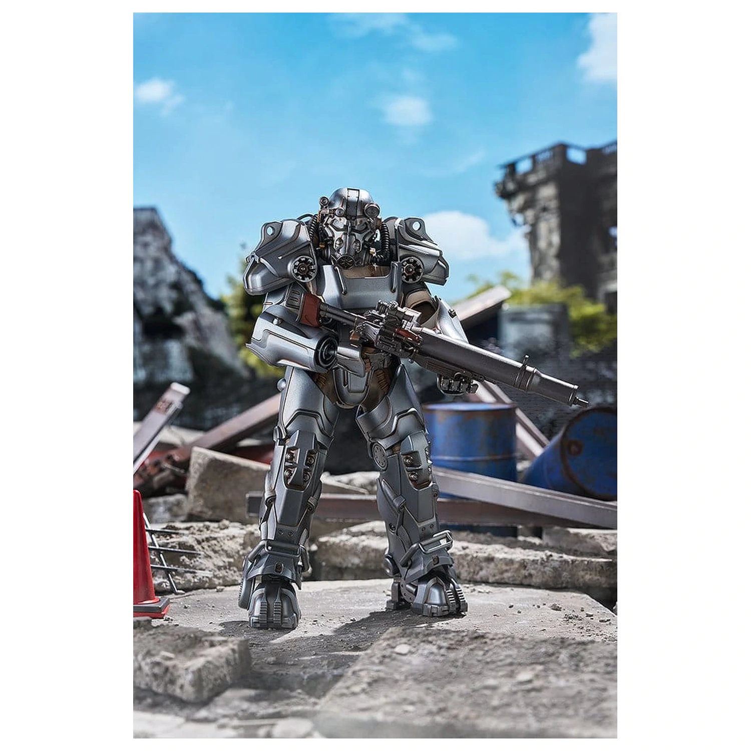 Fallout Plamatea Plastikový Model Kit T-60 Power Armor 20 cm fotografii produktu