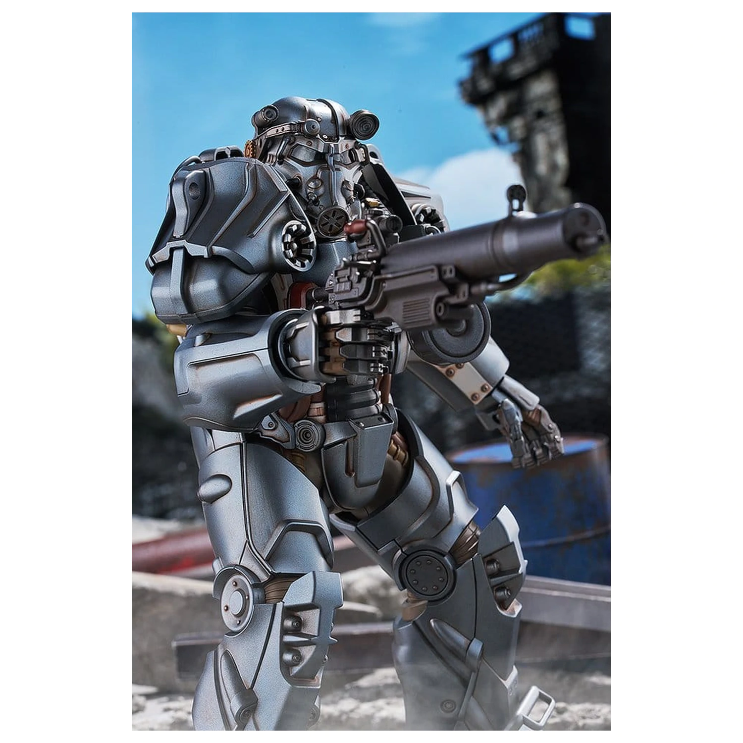Fallout Plamatea Plastikový Model Kit T-60 Power Armor 20 cm fotografii produktu