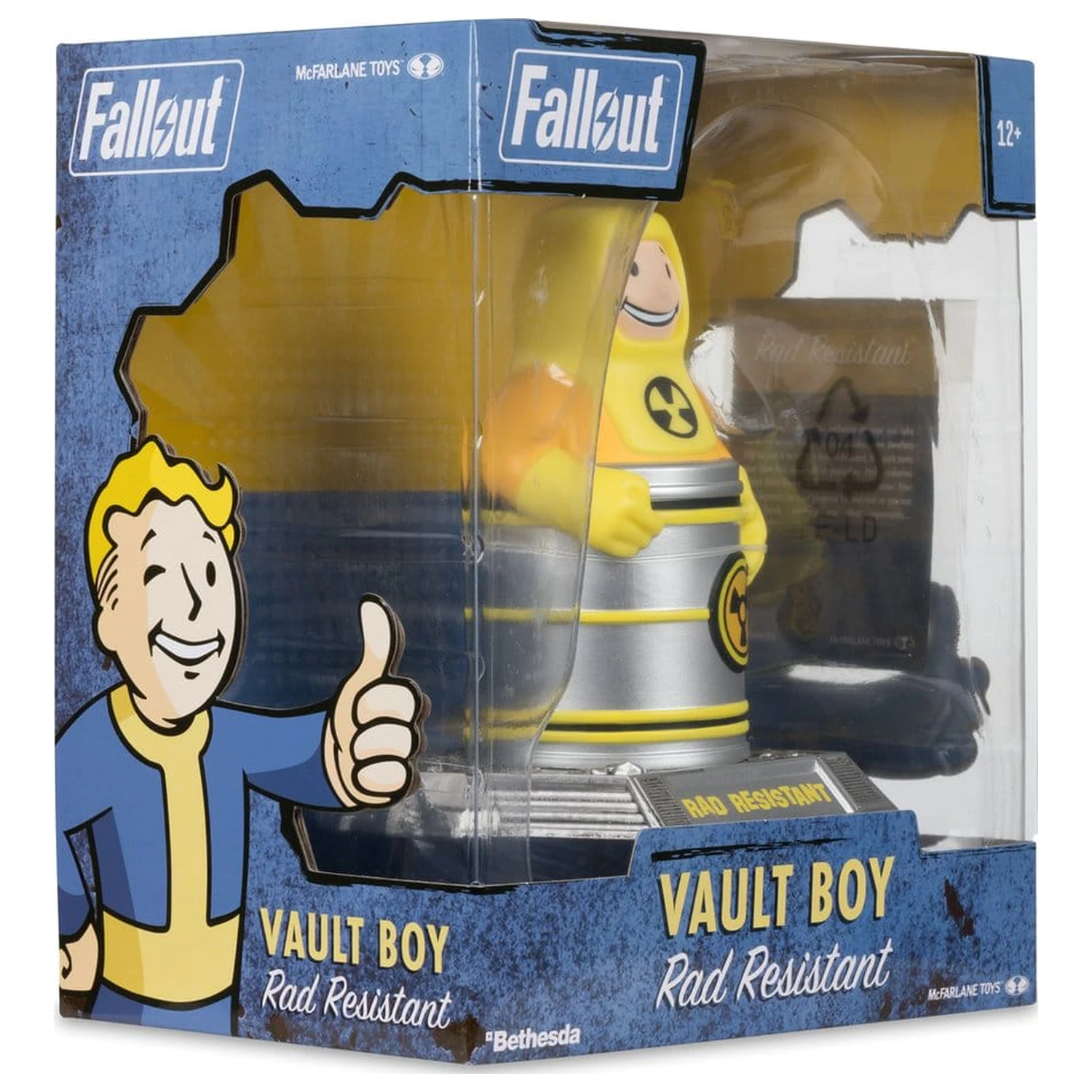 Fallout PVC Socha Vault Boy (Rad Resistant) 14 cm fotografii produktu