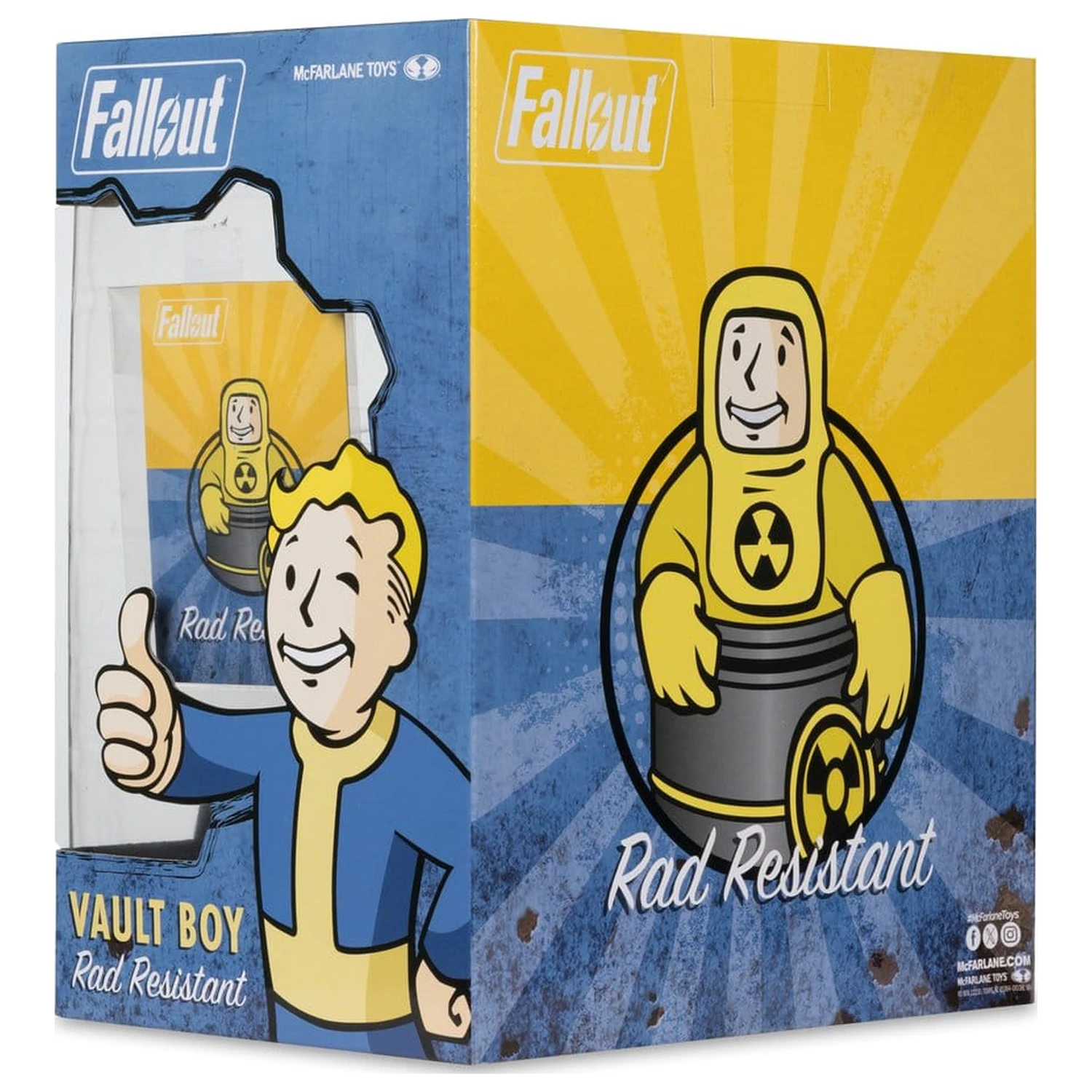 Fallout PVC Socha Vault Boy (Rad Resistant) 14 cm fotografii produktu