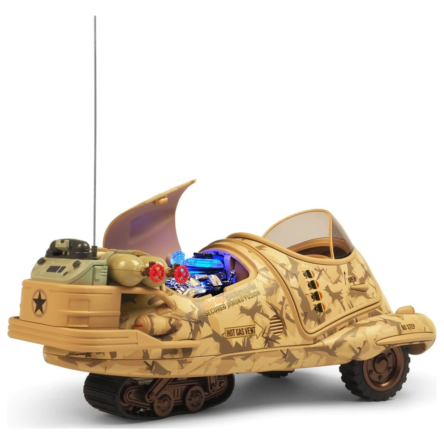 Fallout Replika Desert Sandtrack Blecha fotografii produktu