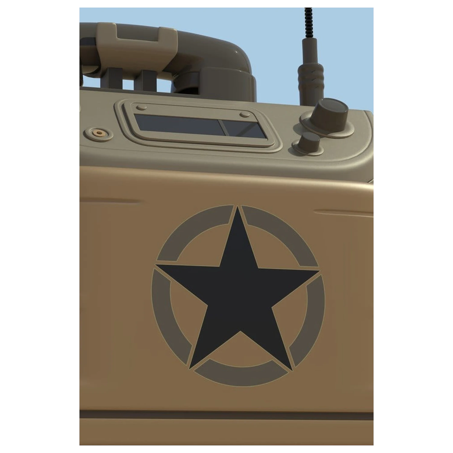 Fallout Replika Desert Sandtrack Blecha fotografii produktu