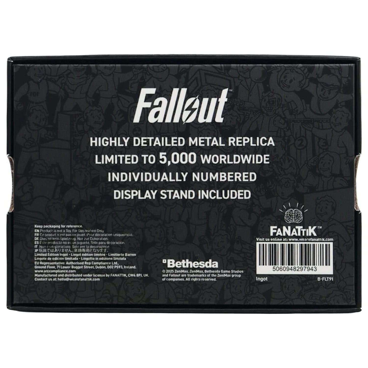 Fallout replika bezpečnostní klíčové karty Vault 111 limitovaná edice 11 cm fotografii produktu