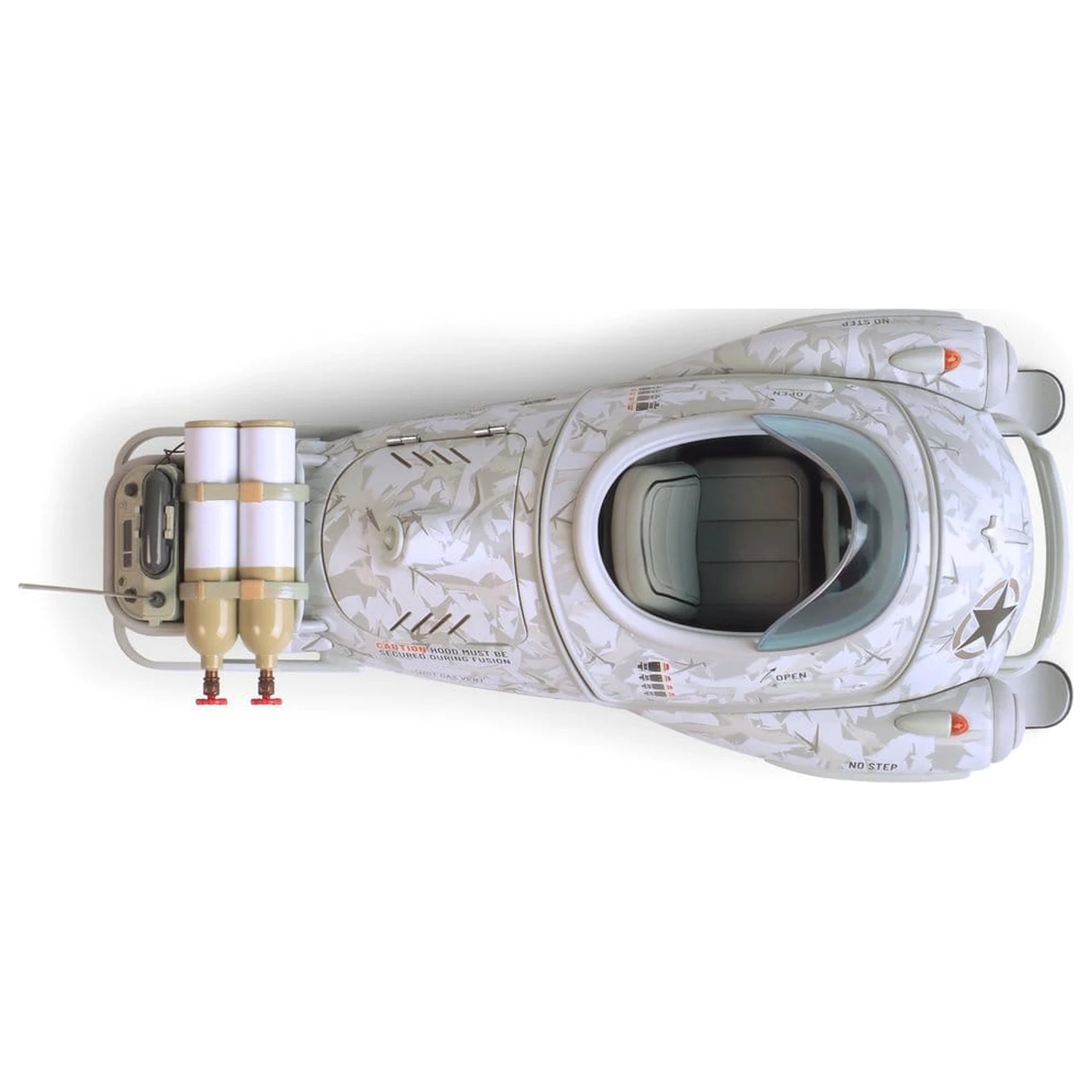 Fallout Replika Whiteout Snowtrack Blecha fotografii produktu