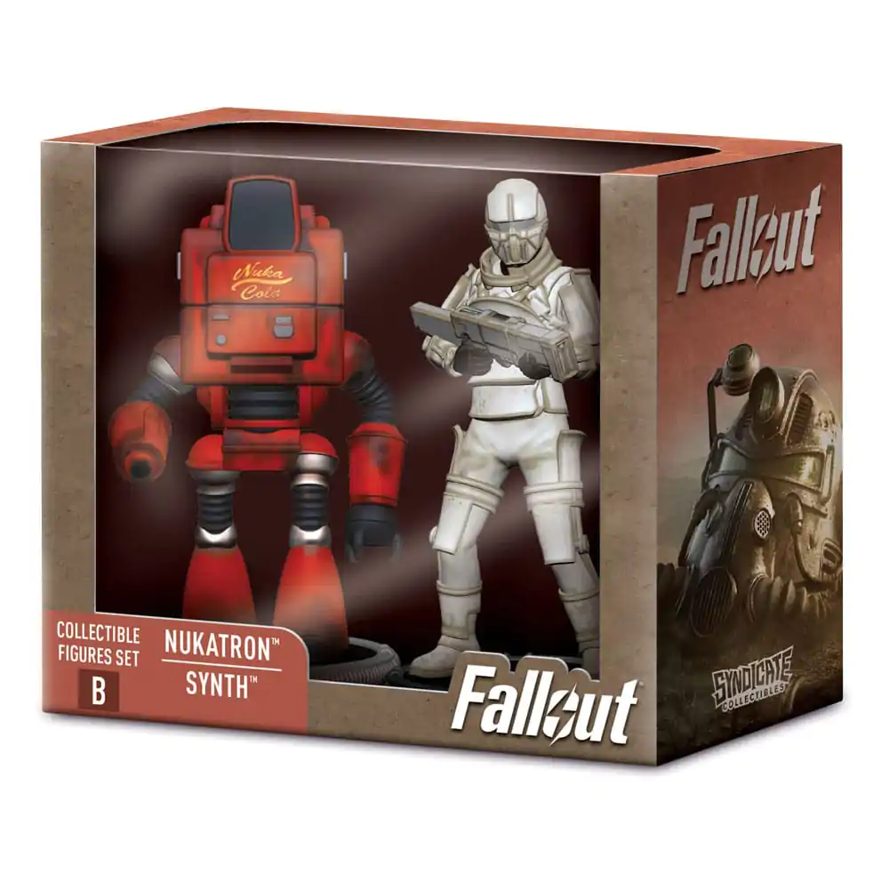 Fallout Mini Figures 2-Pack Set B Nukatron & Synth 7 cmFallout Mini Figurky 2-Pack Set B Nukatron & Synth 7 cm fotografii produktu