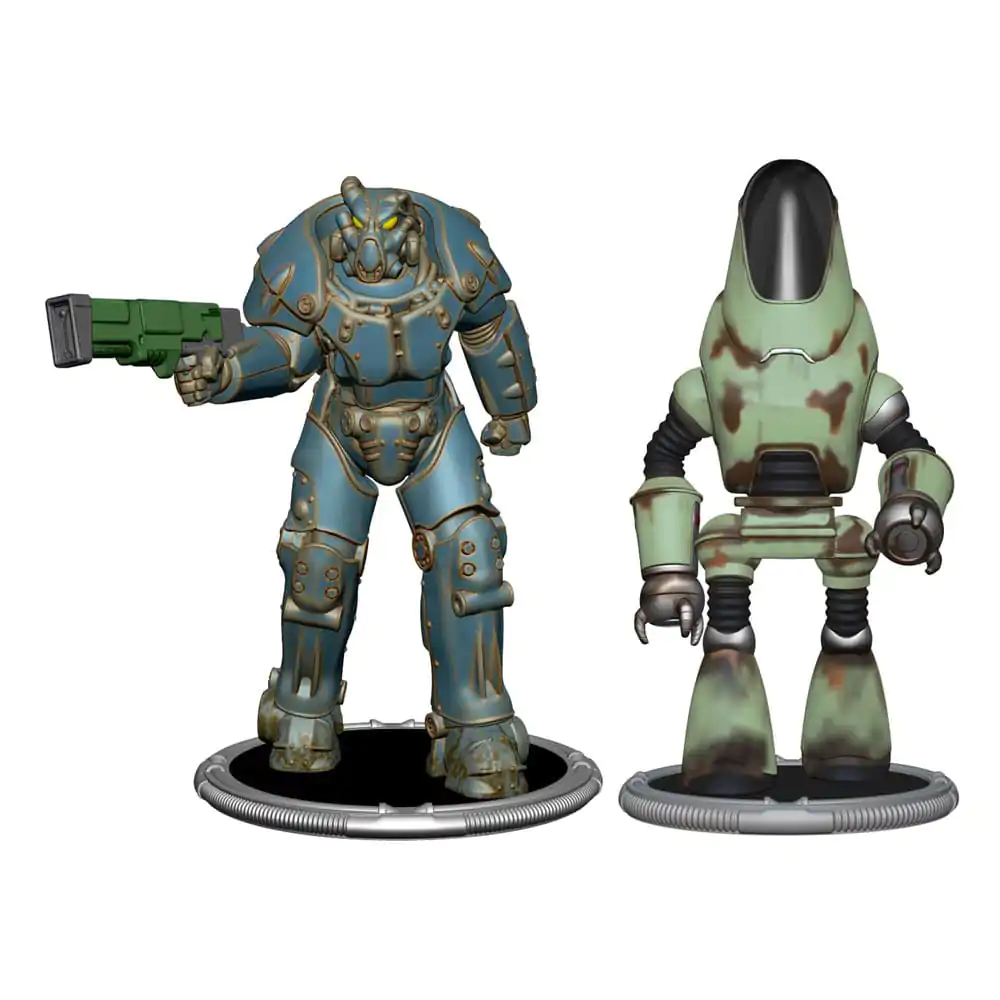 Fallout Mini Figurky 2-Pack Set D X01 & Protectron 7 cm fotografii produktu