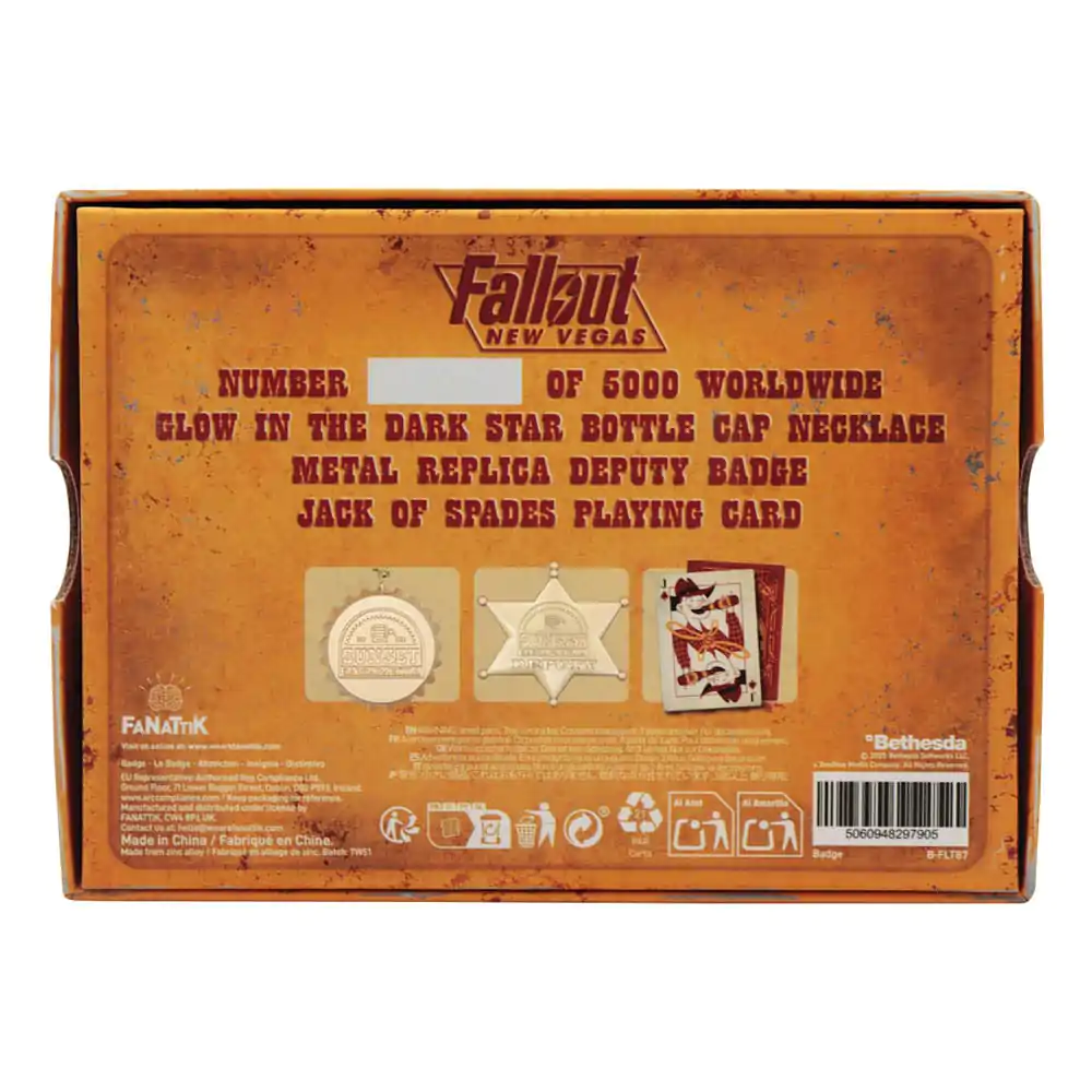 Fallout replika sada Sunset Sarsaparilla Legend of the Star zlatá barva limitovaná edice fotografii produktu