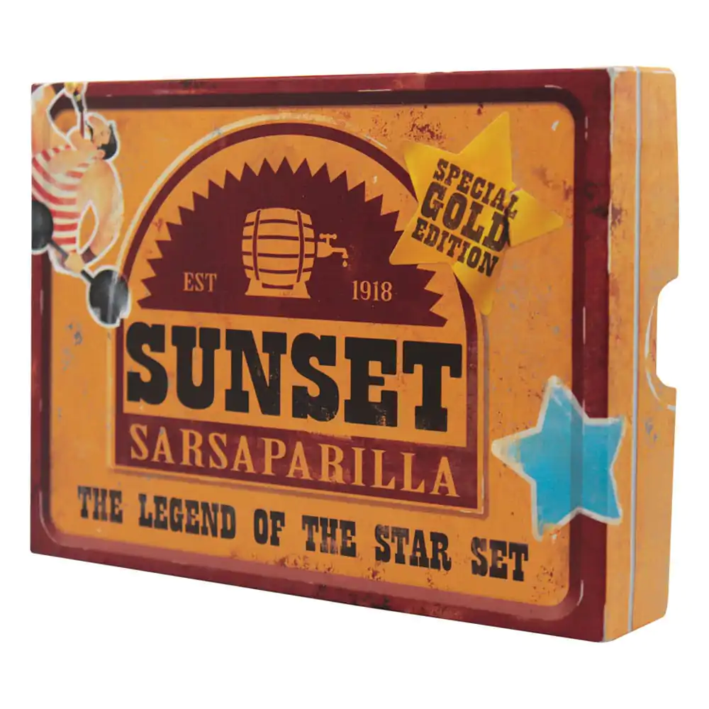 Fallout replika sada Sunset Sarsaparilla Legend of the Star zlatá barva limitovaná edice fotografii produktu