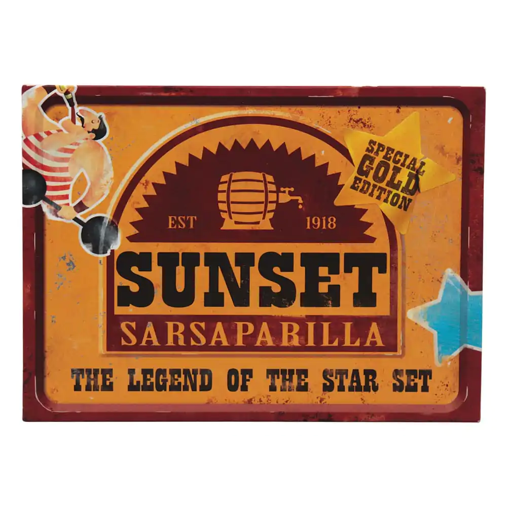 Fallout replika sada Sunset Sarsaparilla Legend of the Star zlatá barva limitovaná edice fotografii produktu