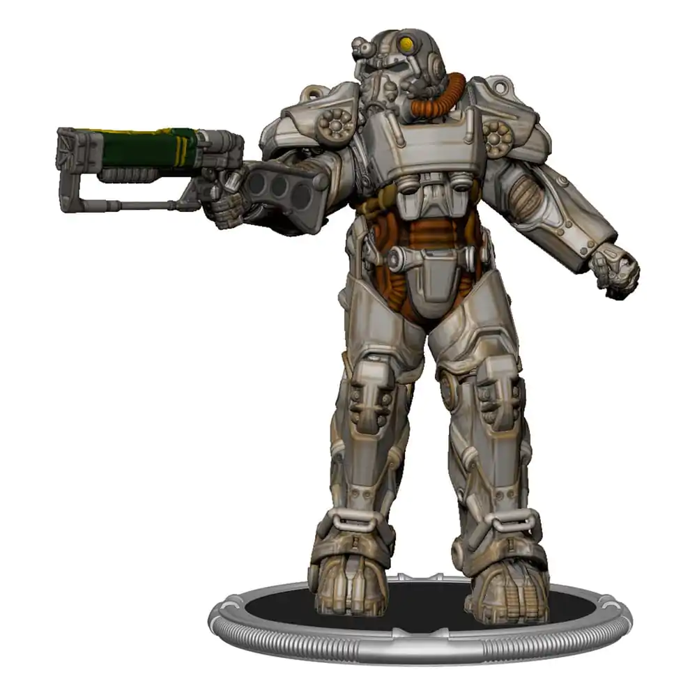 Fallout Mini Figurka T-60 Power Armor 7 cm fotografii produktu