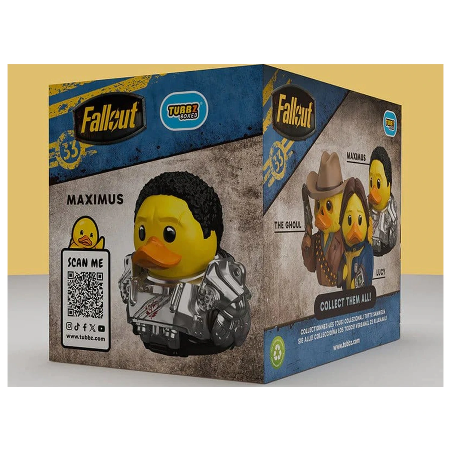 Fallout Tubbz PVC figurka Maximus, krabicová edice 10 cm fotografii produktu