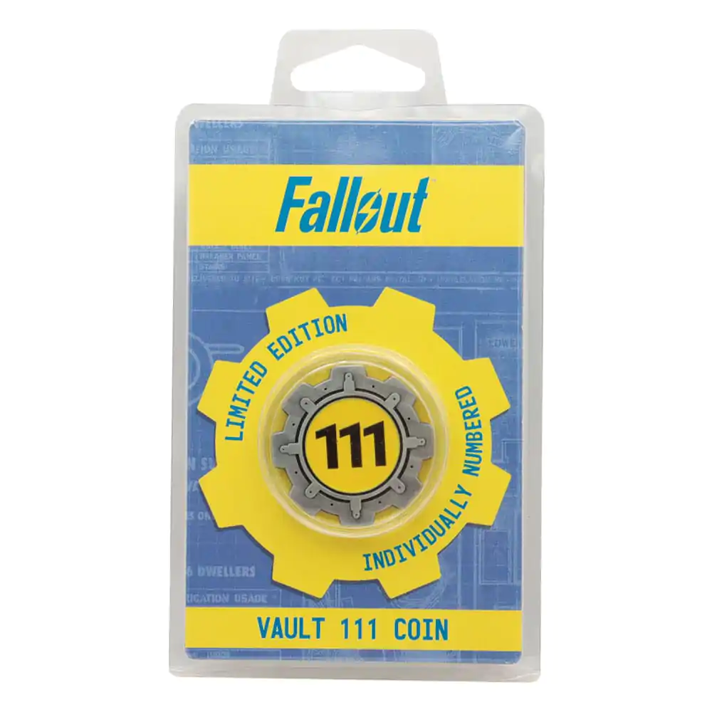 Fallout sběratelská mince Vault 111 Door limitovaná edice fotografii produktu