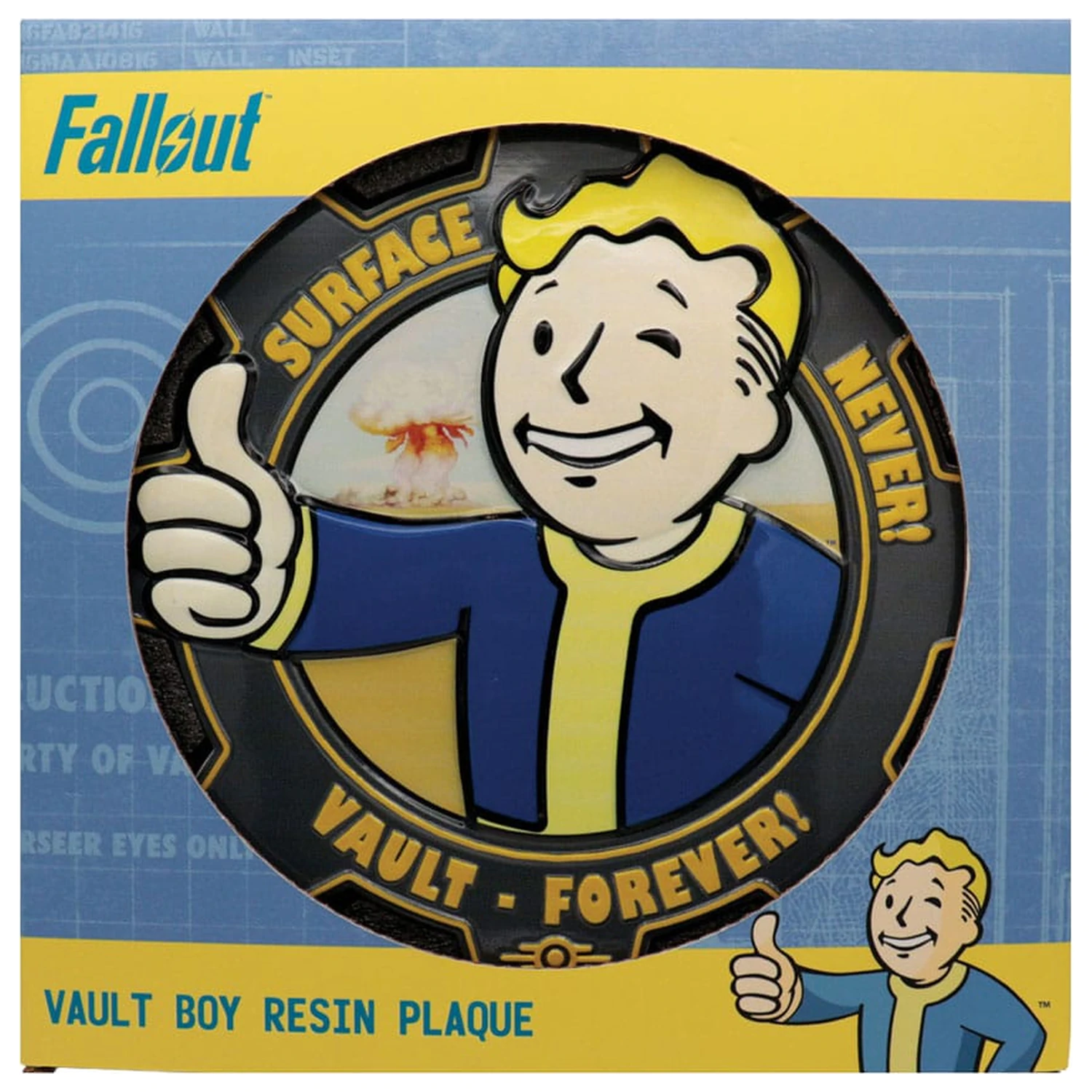 Fallout Pryskyřičná deska Vault Boy fotografii produktu
