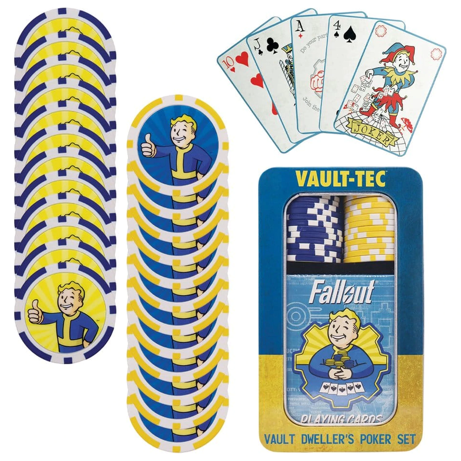 Fallout Vault Dweller's Poker Set fotografii produktu