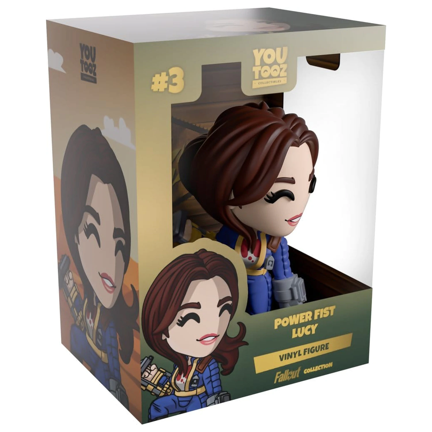 Fallout Vinyl Figure Lucy Power Fist 9 cm fotografii produktu
