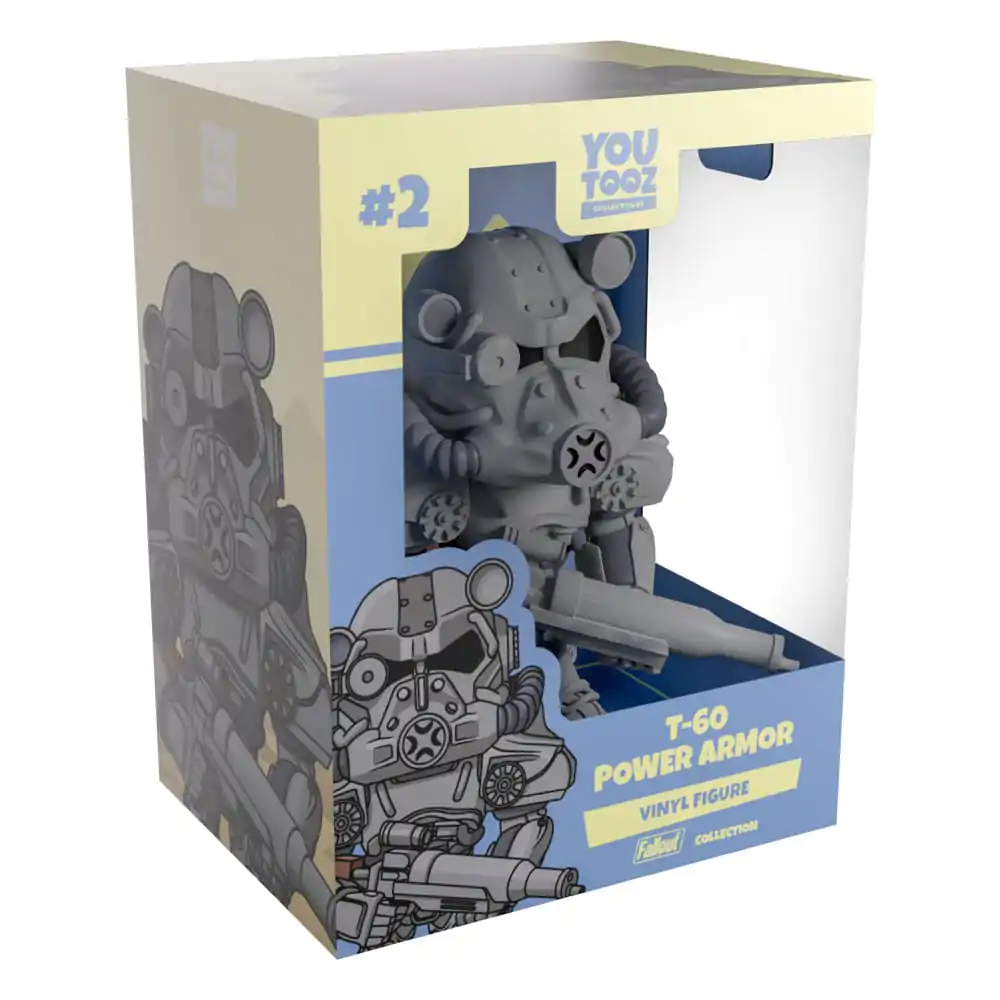 Fallout Vinyl Figure T-60 Power Armor 11 cm fotografii produktu