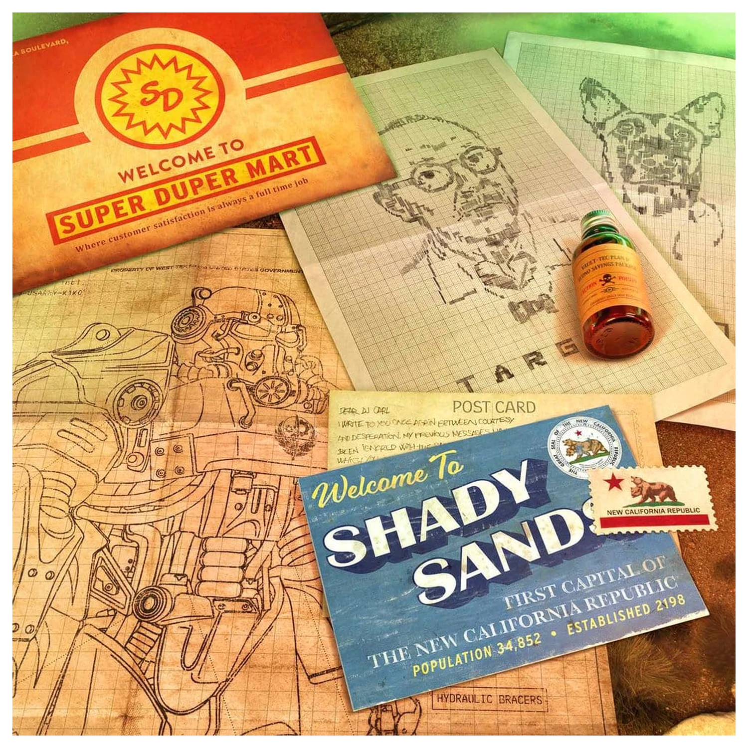 Fallout Dárková krabička Wasteland Treasures sada fotografii produktu