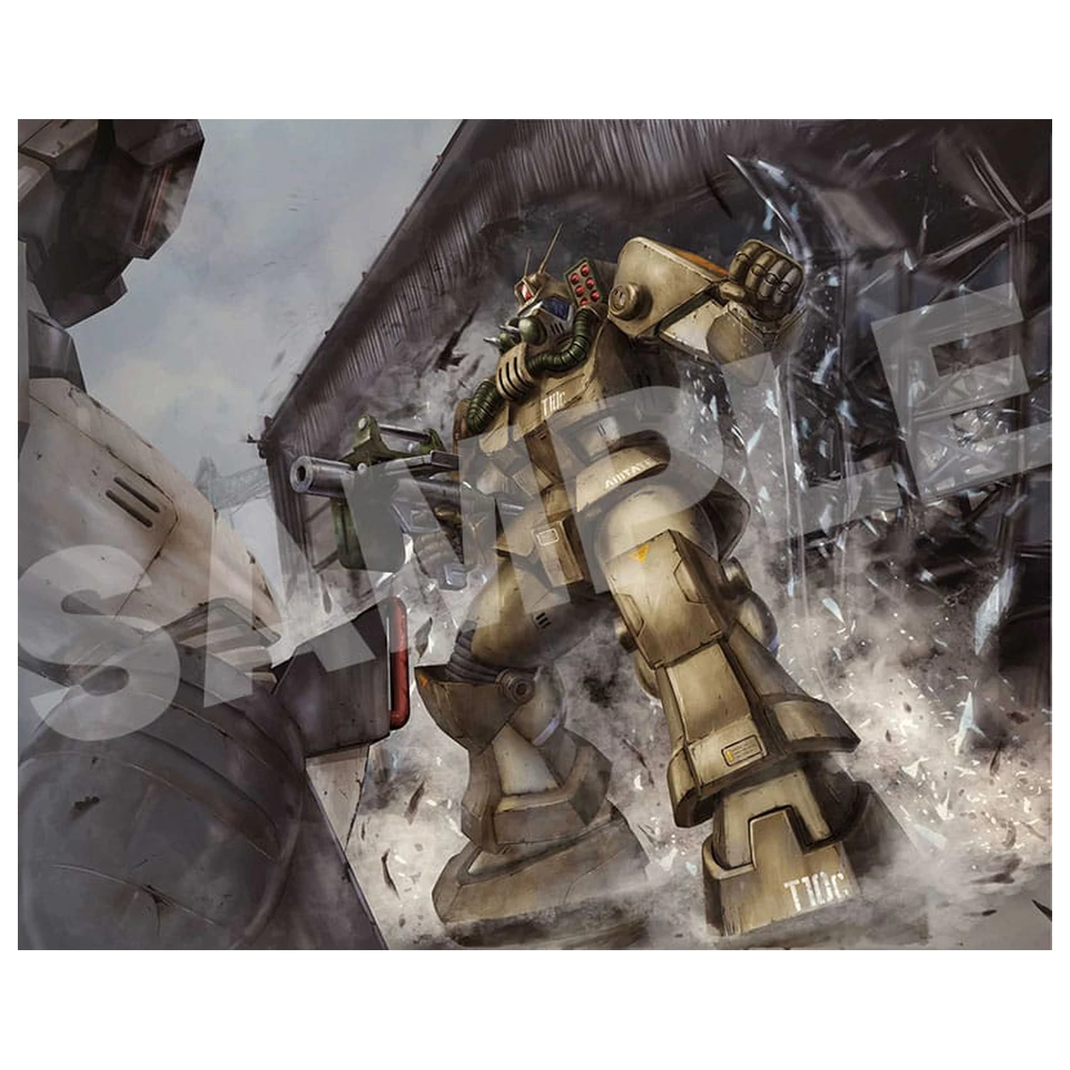 Fang of the Sun Dougram Combat Armors MAX 09 plastový model kit 1/72 Abitate T10C Block Head X-Nebula 17 cm fotografii produktu