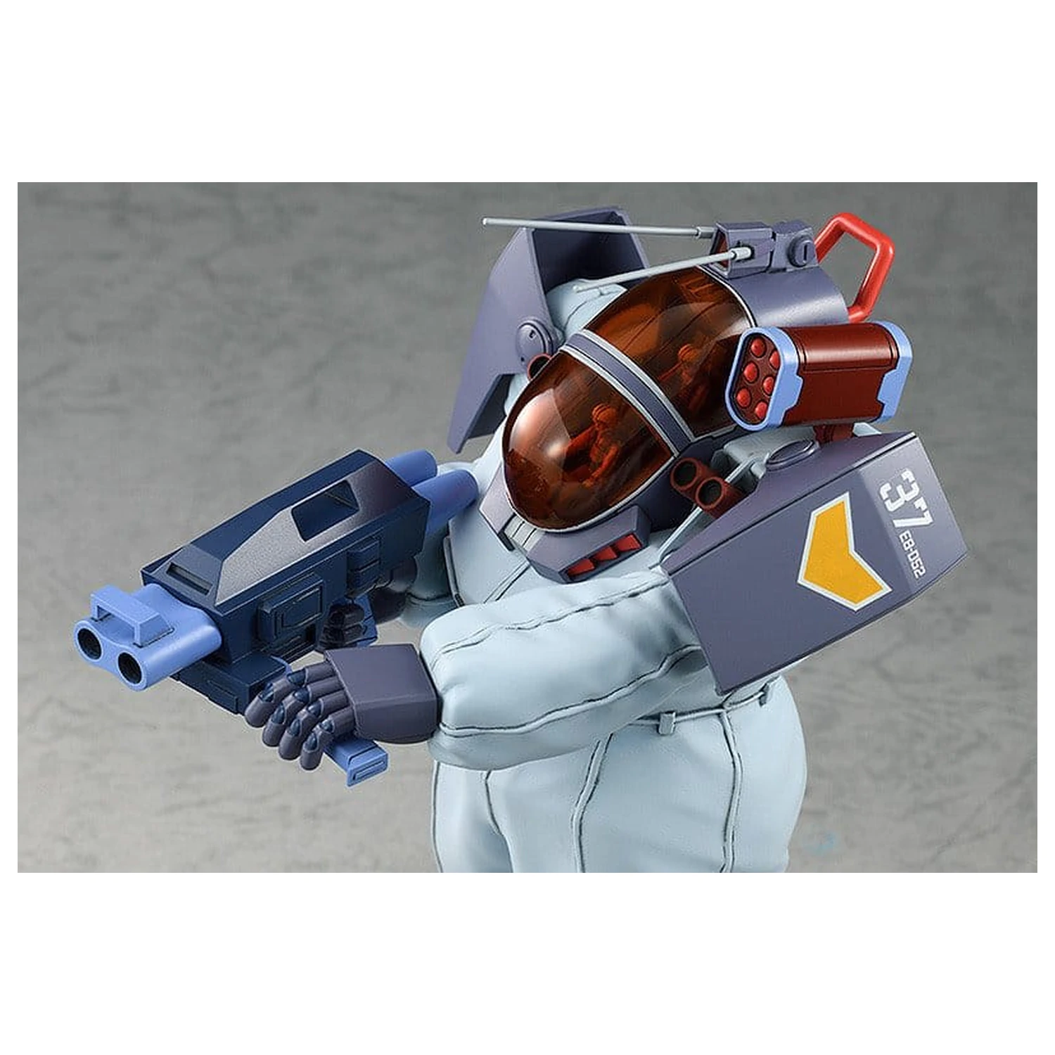 Fang of the Sun Dougram Combat Armors MAX 24 Plastový model Kit 1/72 Soltic HT128 Big Foot Sněhová kamufláž s chladicím štítem 17 cm fotografii produktu