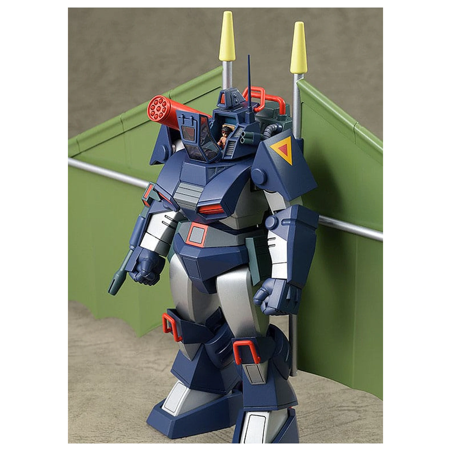 Fang of the Sun Dougram Combat Armors MAX 29 Plastic Model Kit 1/72 Combat Armor Dougram Hang Glider Equipment Type 14 cm fotografii produktu