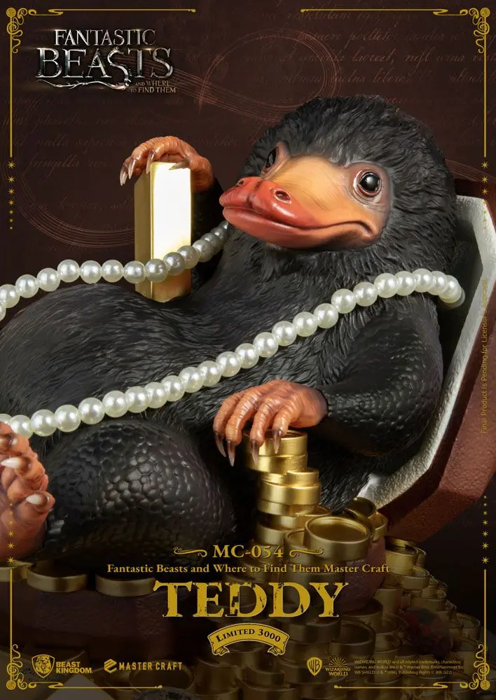 Fantastic Beasts Master Craft Socha Teddy 21 cm fotografii produktu